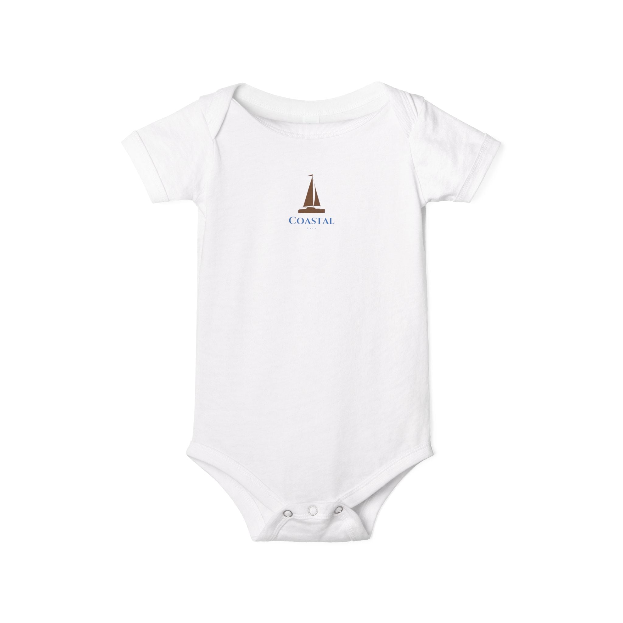 Nautical-Themed Infant Jersey One Piece