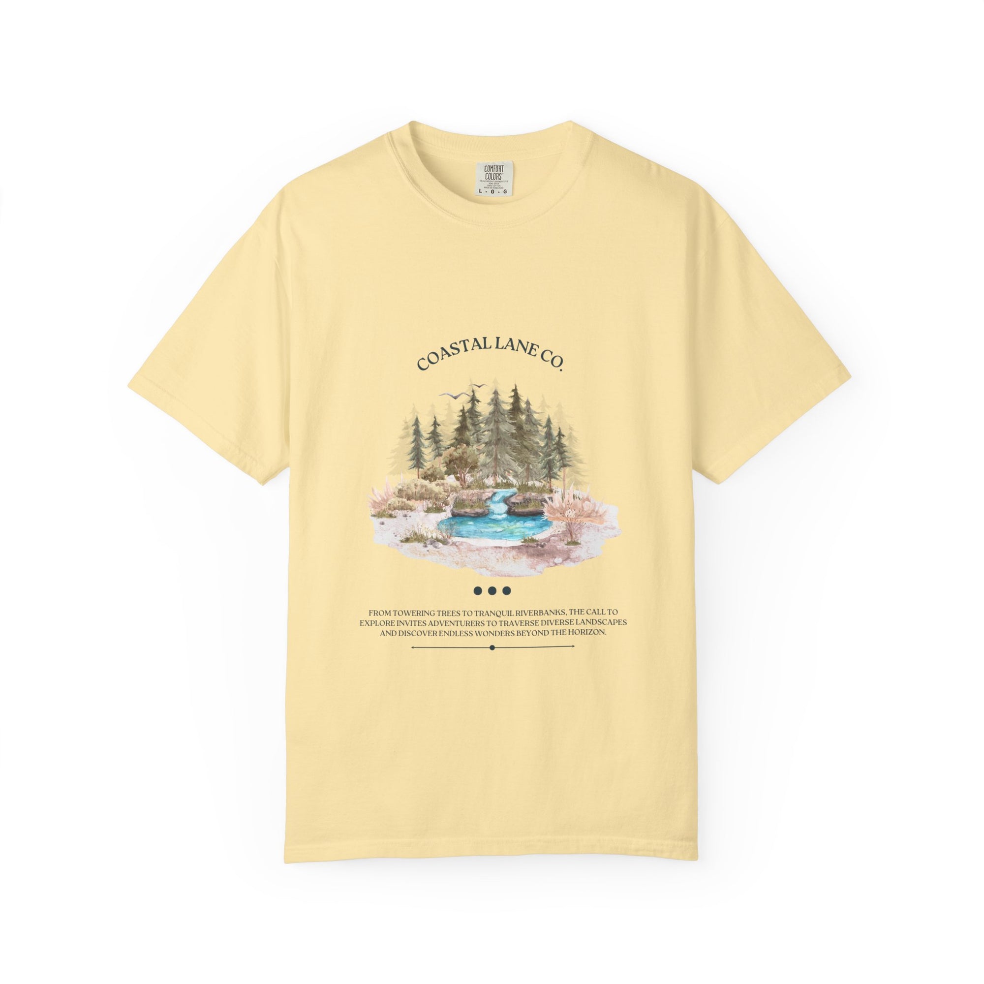 Coastal Lane Garment-Dyed T-shirt