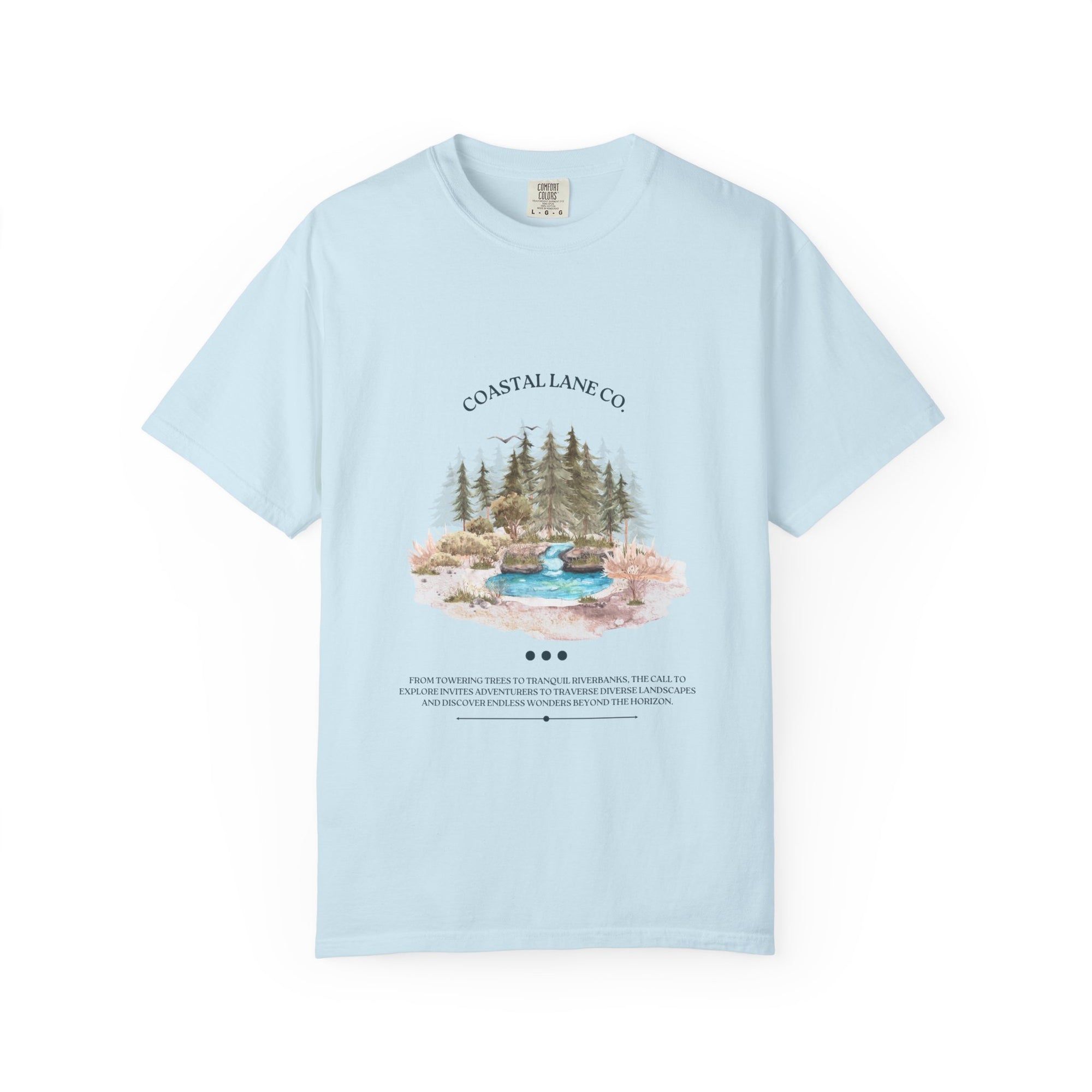 Coastal Lane Garment-Dyed T-shirt