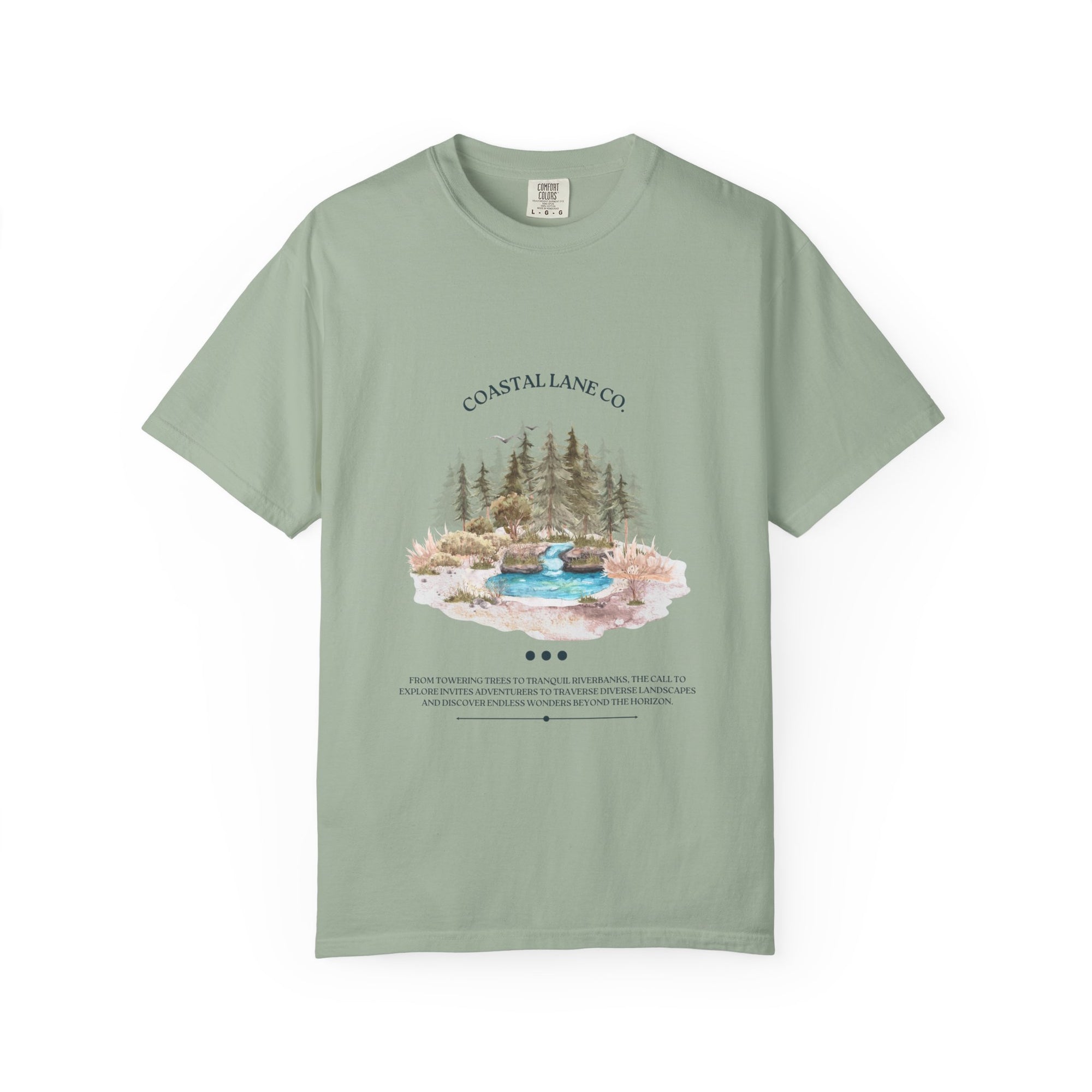 Coastal Lane Garment-Dyed T-shirt