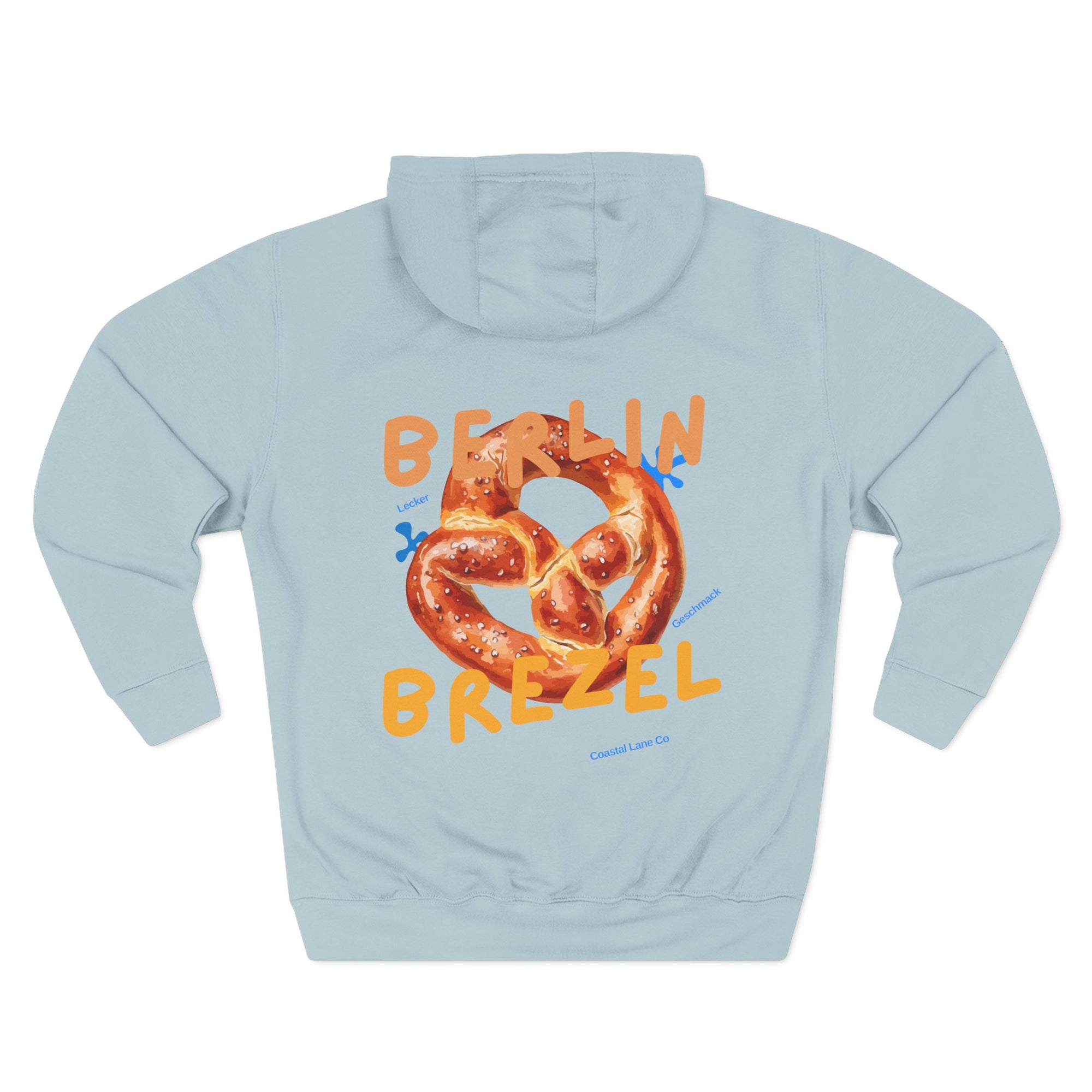 Berlin Germany Food Cotton Hoodie