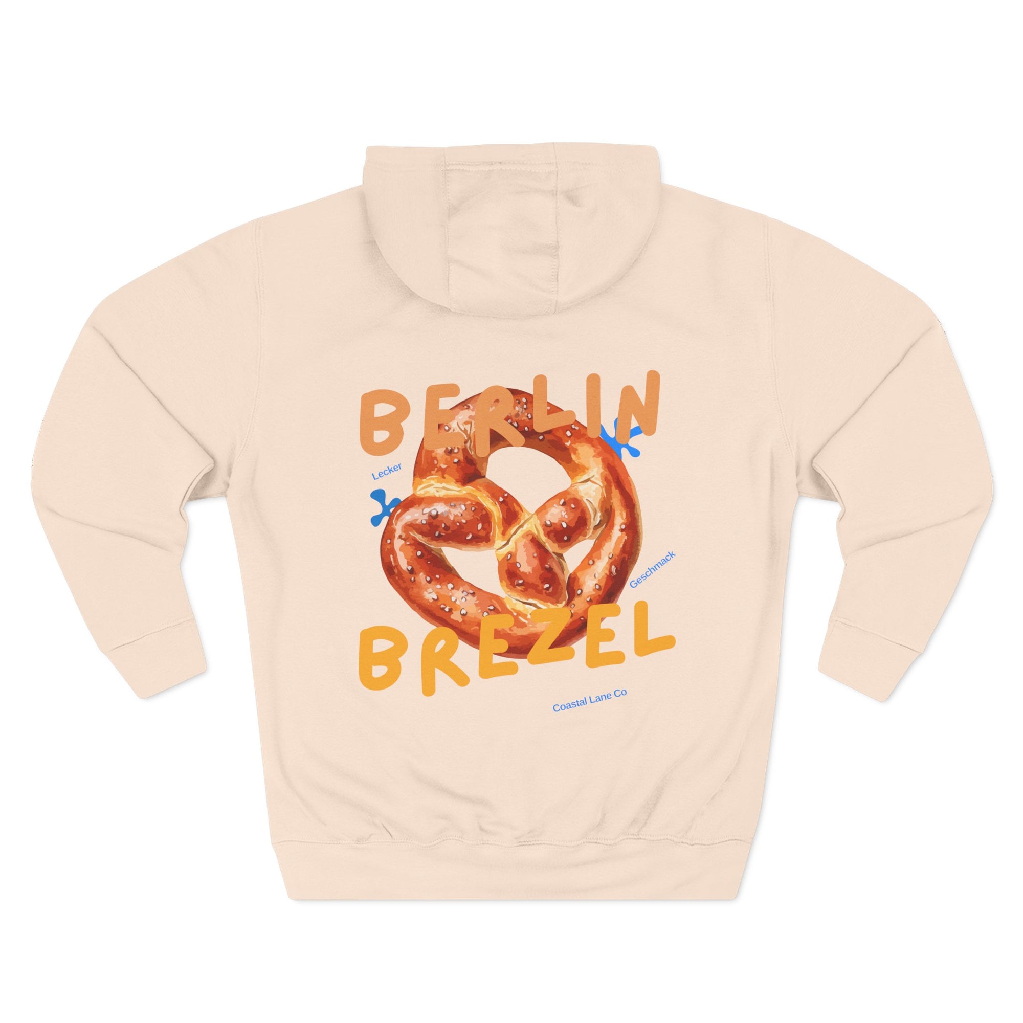 Berlin Germany Food Cotton Hoodie