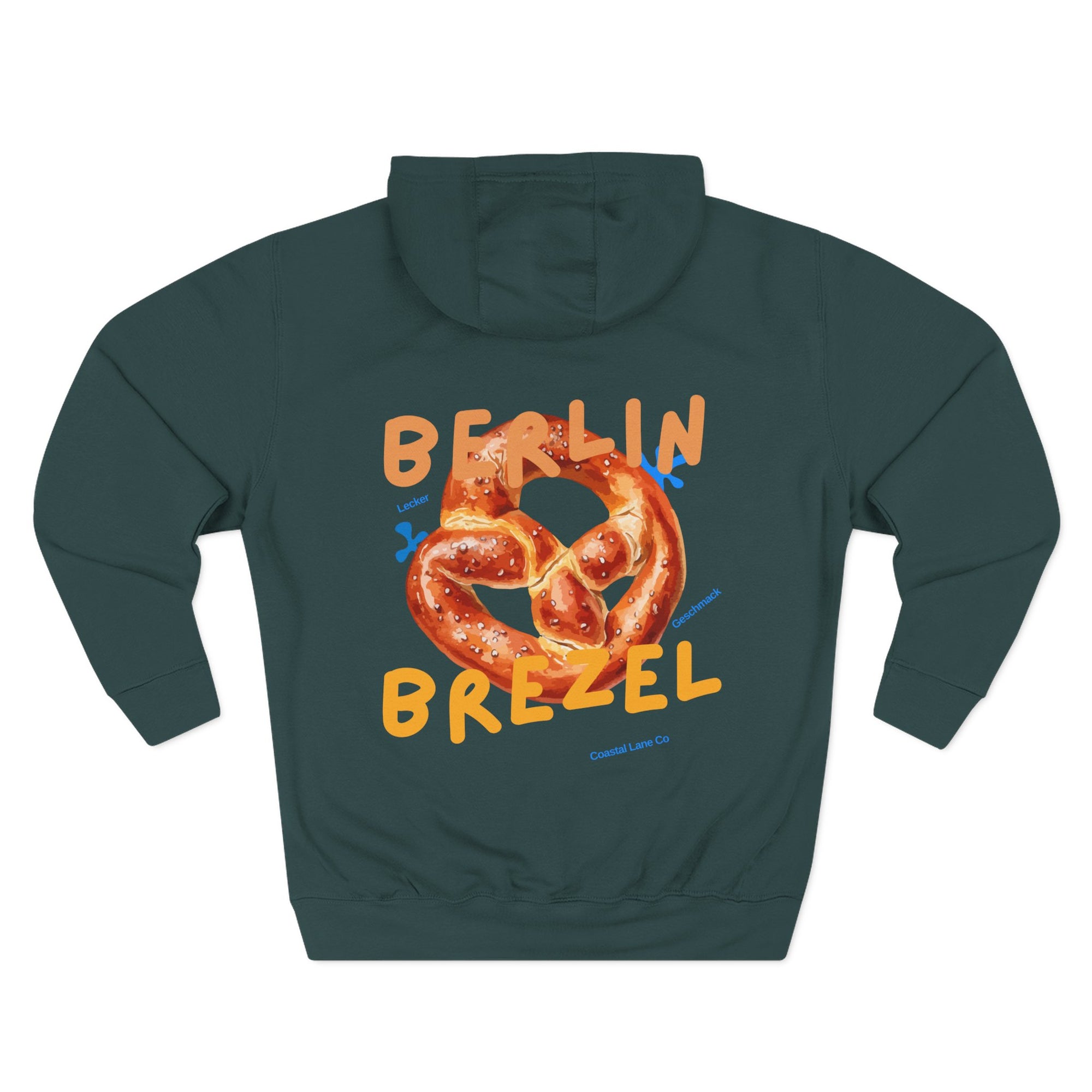 Berlin Germany Food Cotton Hoodie