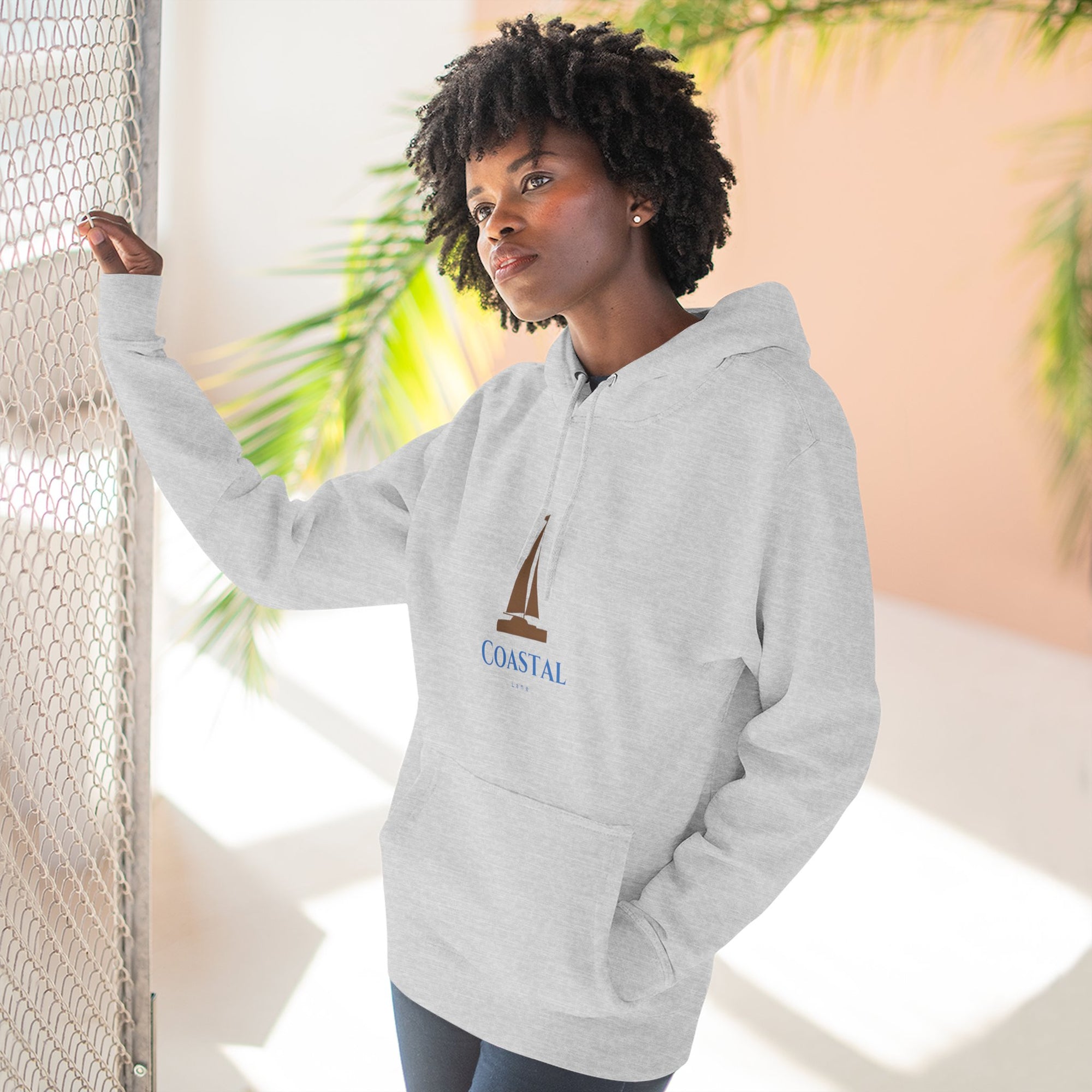 Dubai Graphic Three-Panel Fleece Hoodie