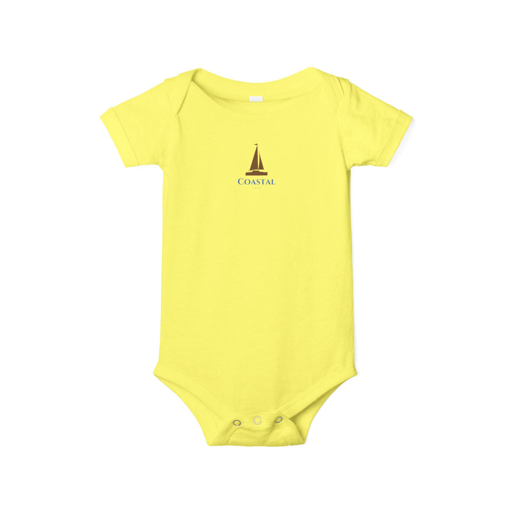 Nautical-Themed Infant Jersey One Piece