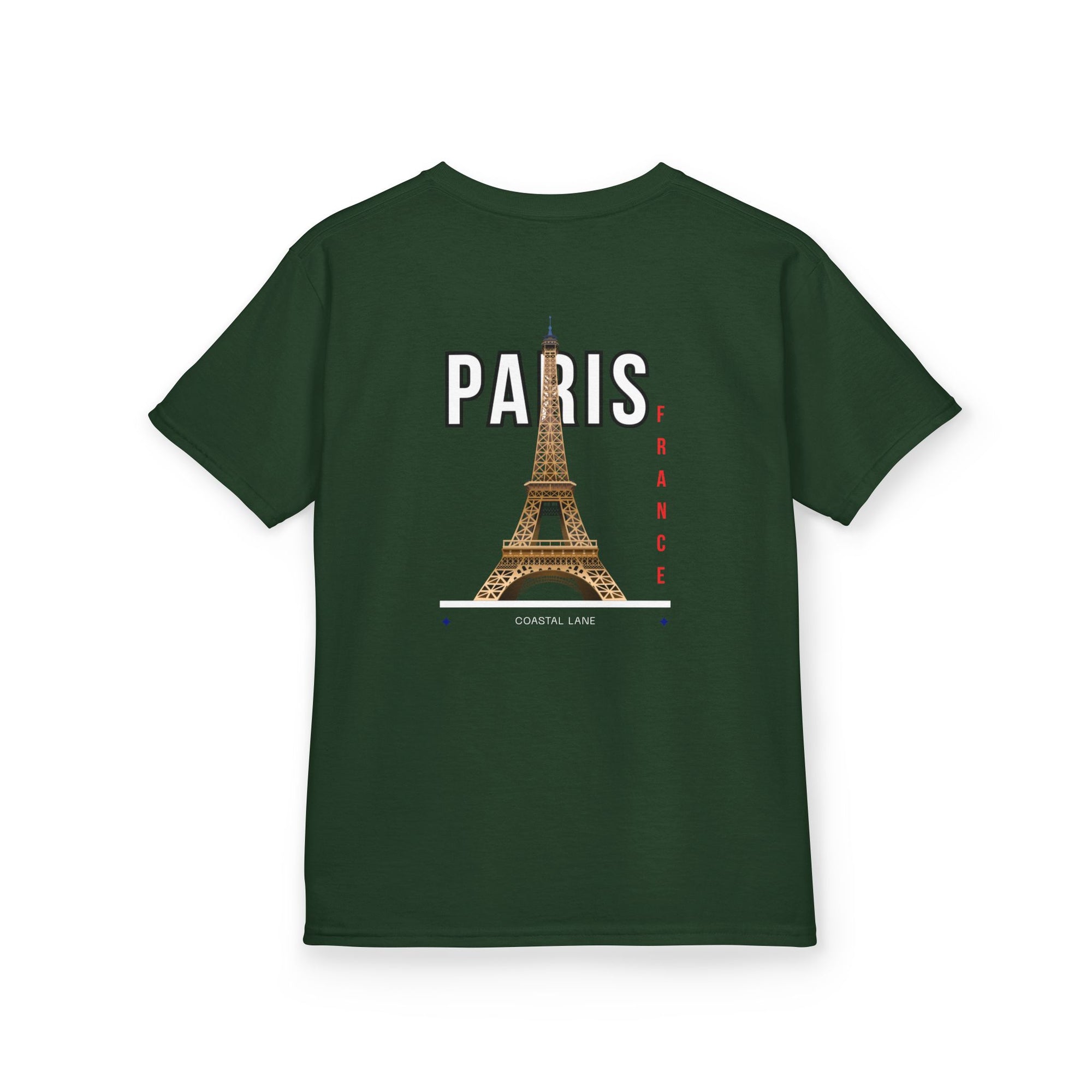 Eiffel Tower Heavy Cotton Kids Tee