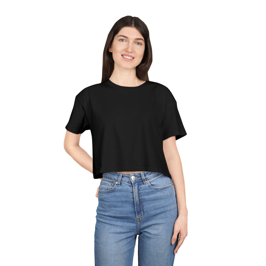 Women's Crop Tee with The Great Wall