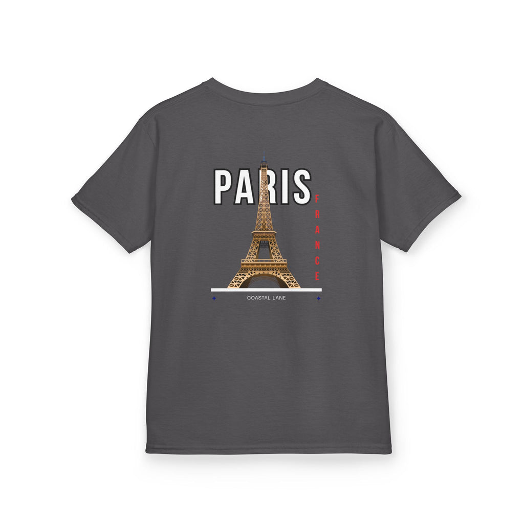 Eiffel Tower Heavy Cotton Kids Tee