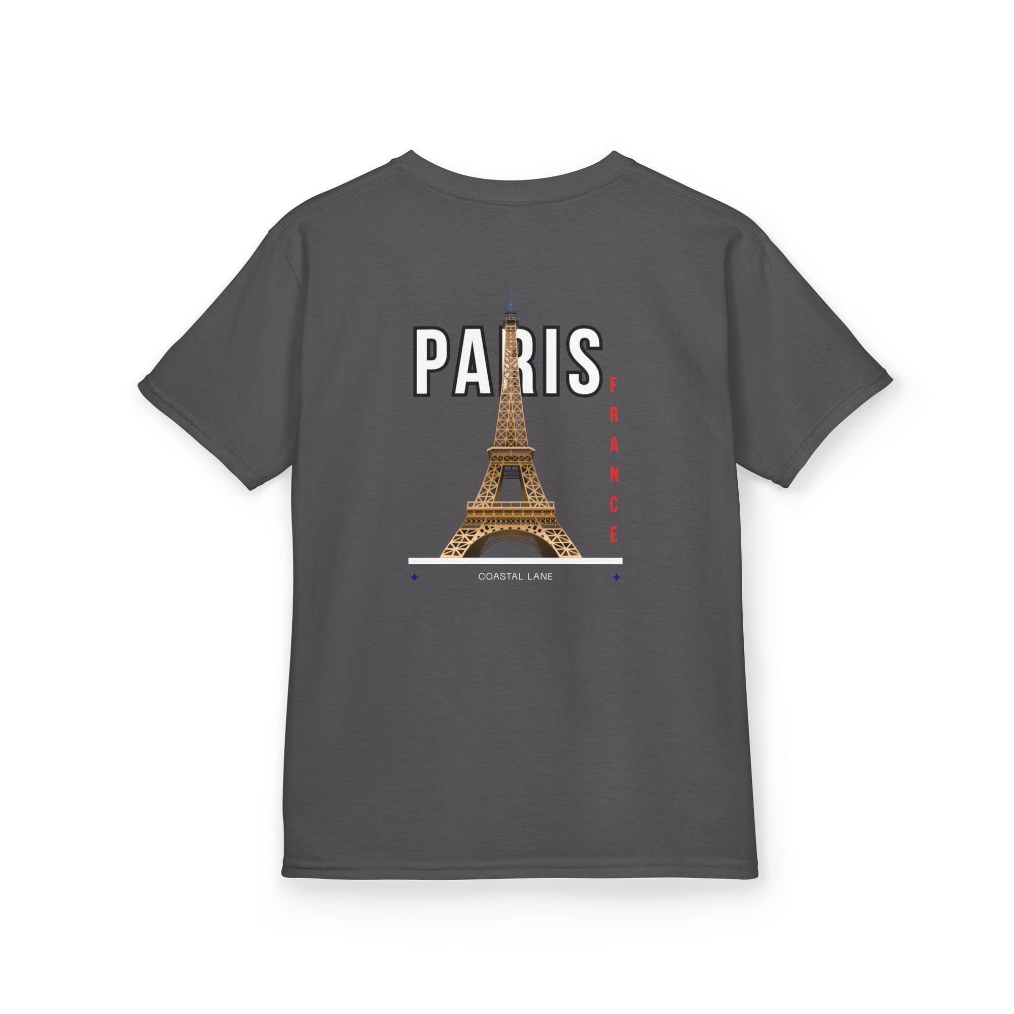Eiffel Tower Heavy Cotton Kids Tee