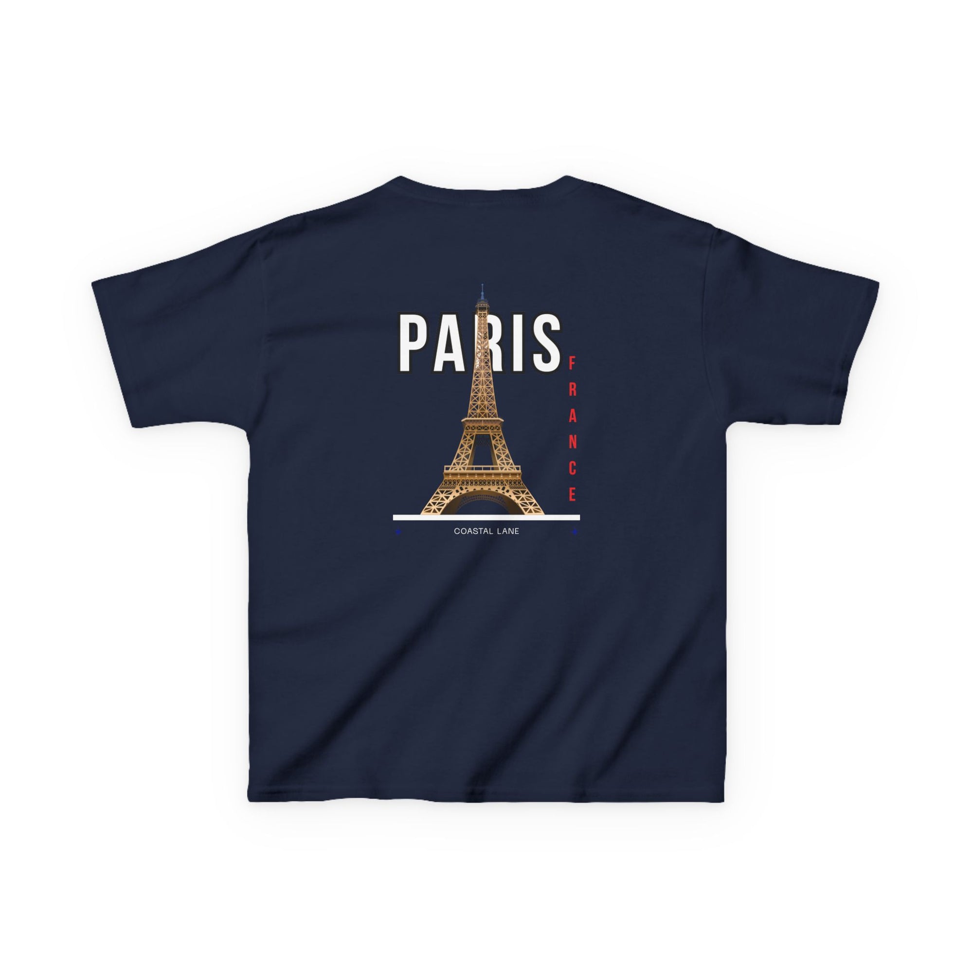 Eiffel Tower Heavy Cotton Kids Tee