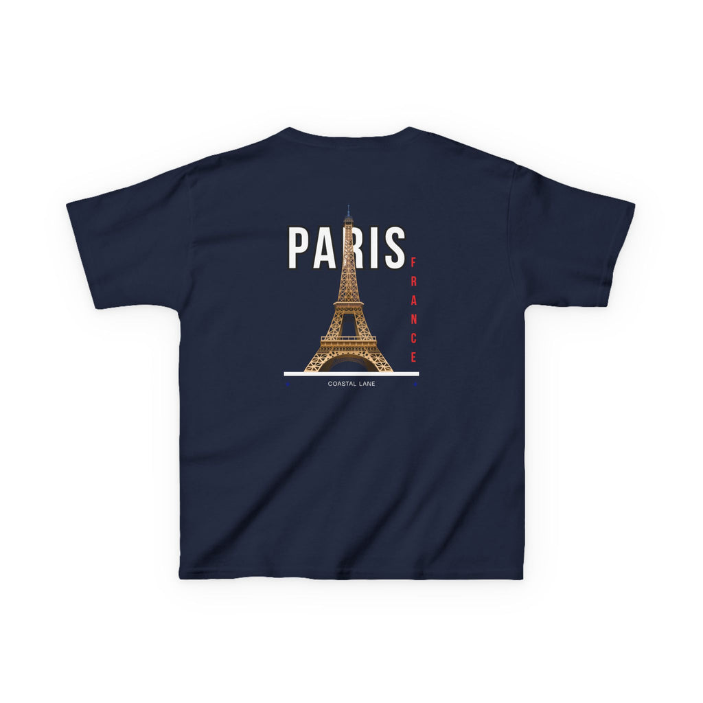 Eiffel Tower Heavy Cotton Kids Tee