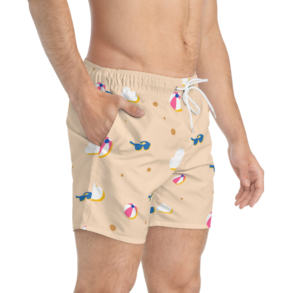 Beachy Swim Trunks