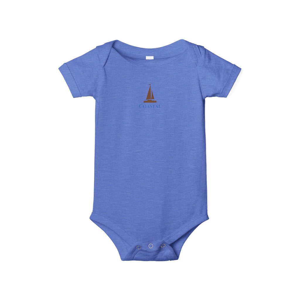 Nautical-Themed Infant Jersey One Piece