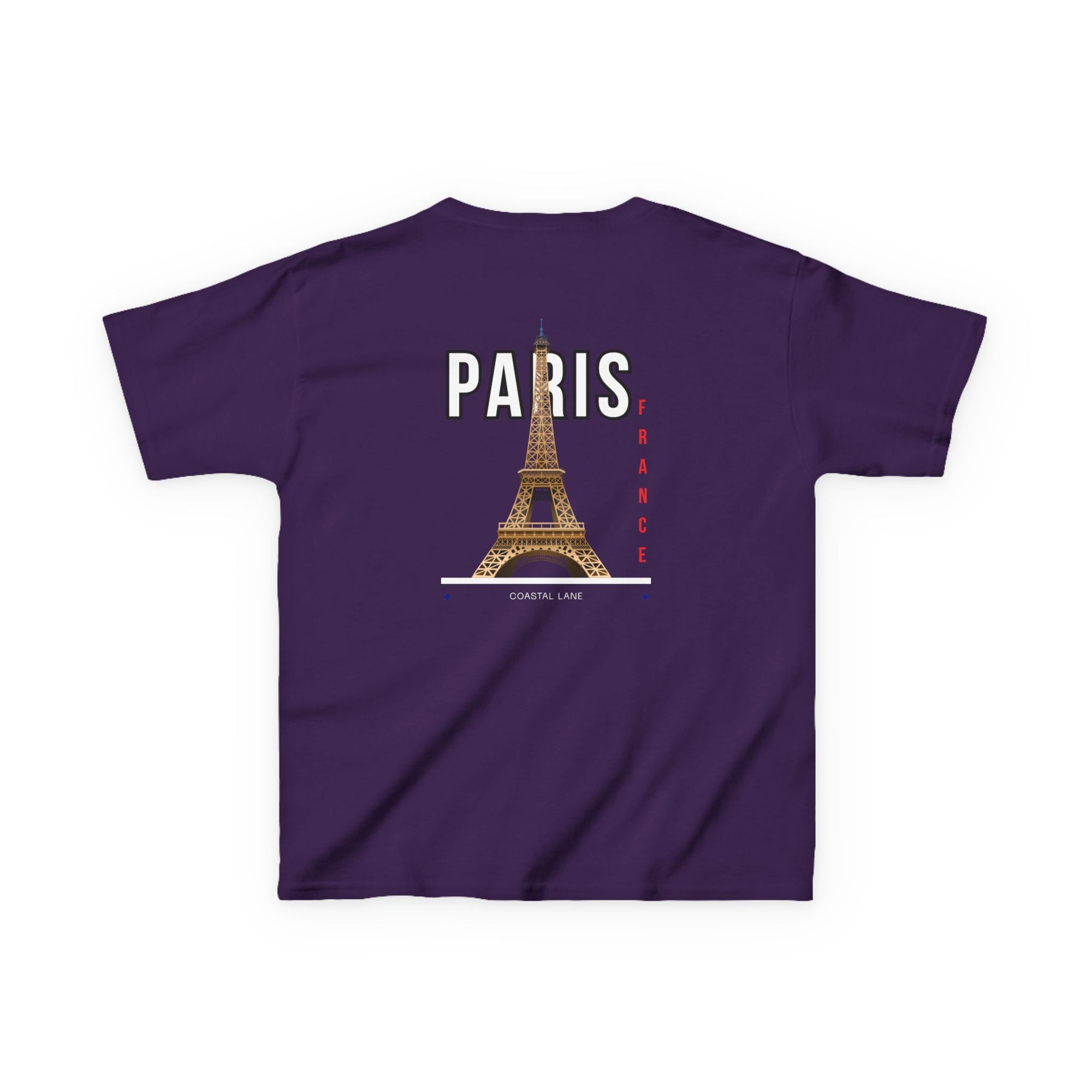 Eiffel Tower Heavy Cotton Kids Tee