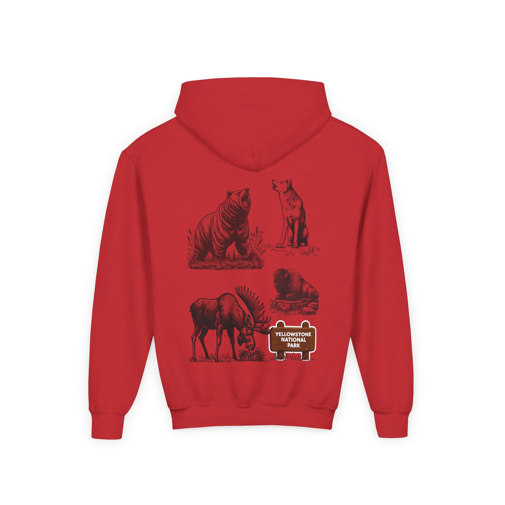Yellowstone National Park Youth Graphic Hoodie