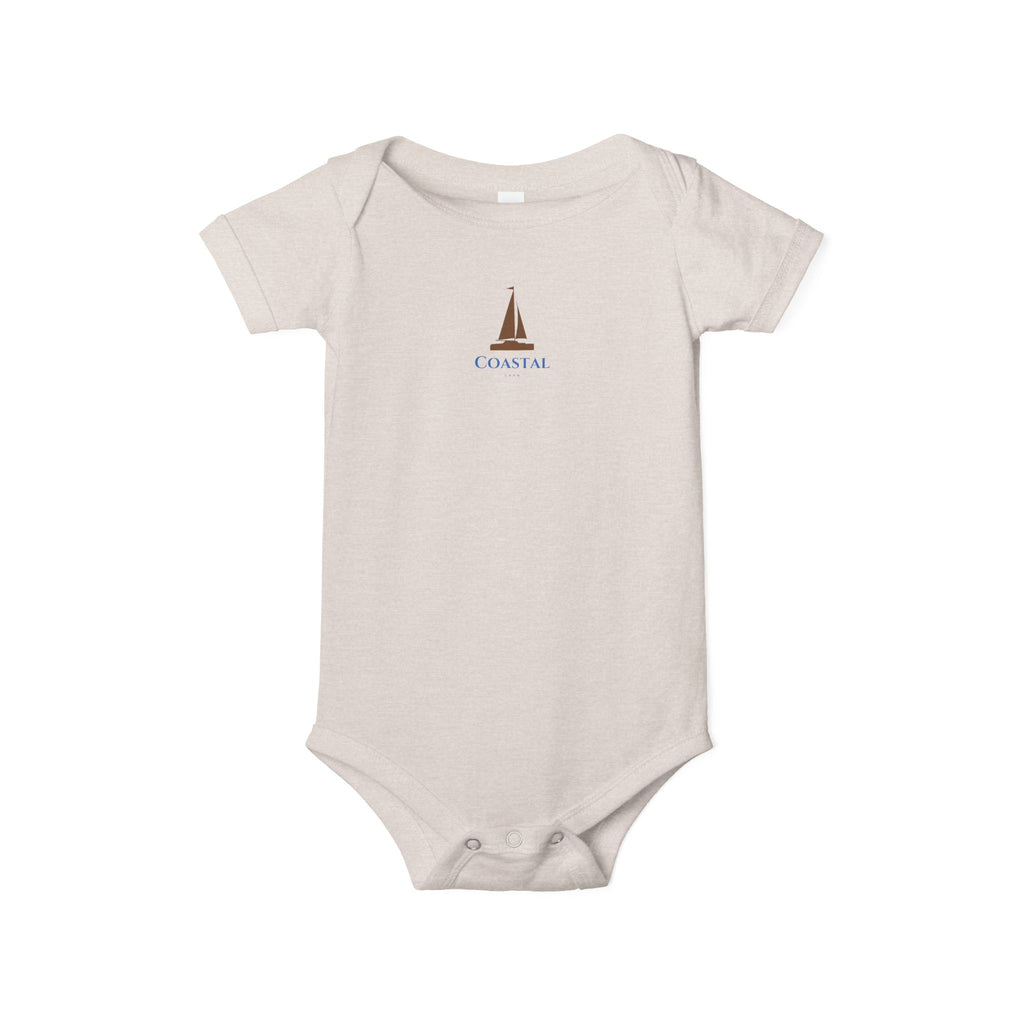 Nautical-Themed Infant Jersey One Piece