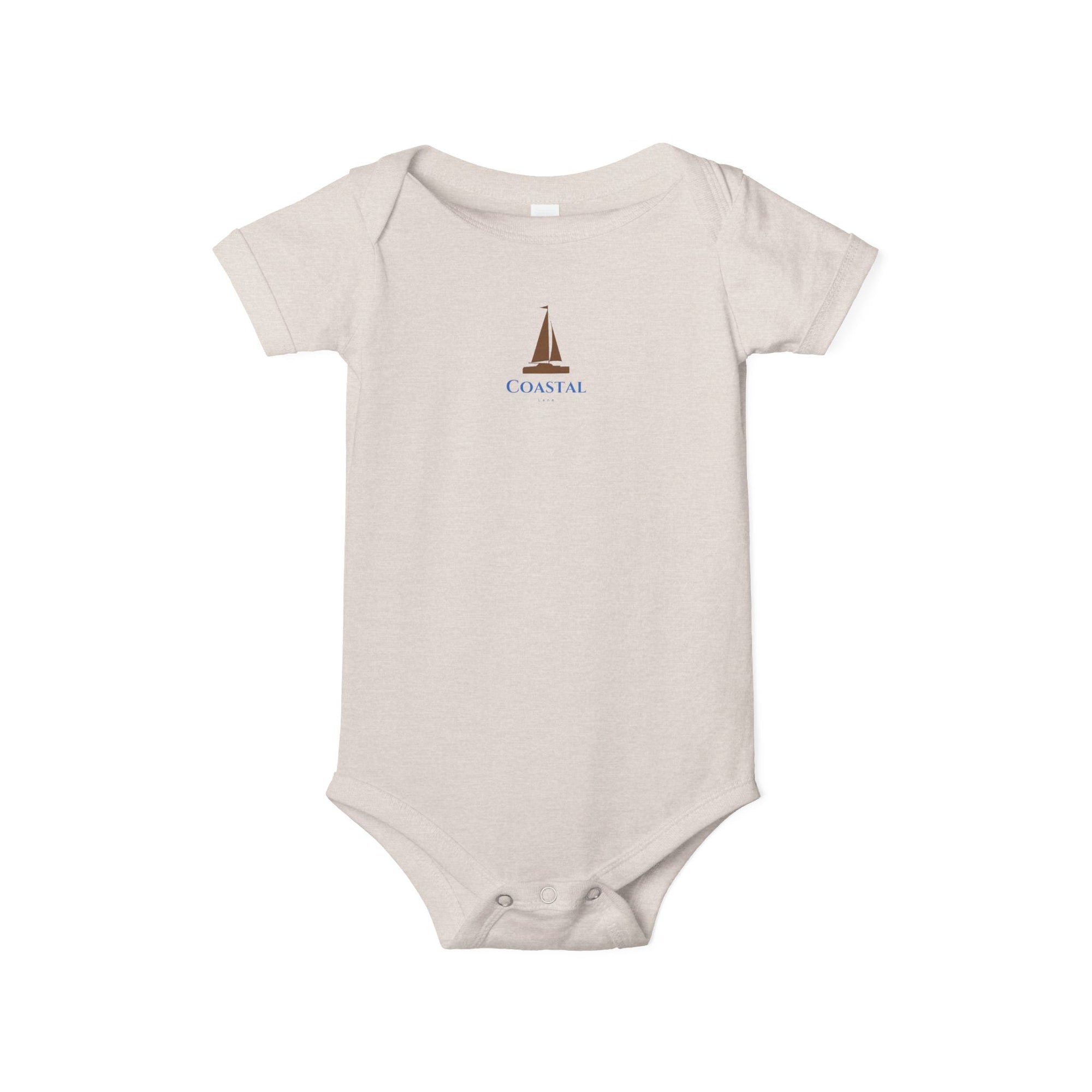 Nautical-Themed Infant Jersey One Piece