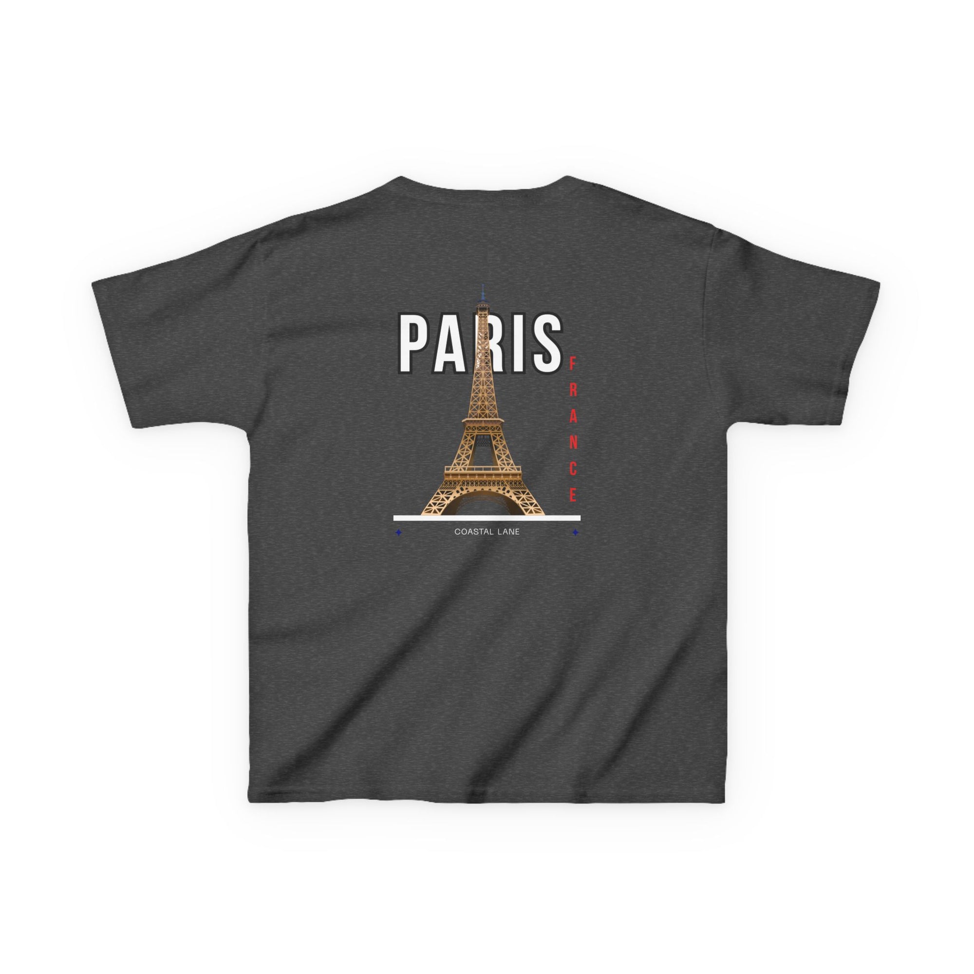 Eiffel Tower Heavy Cotton Kids Tee