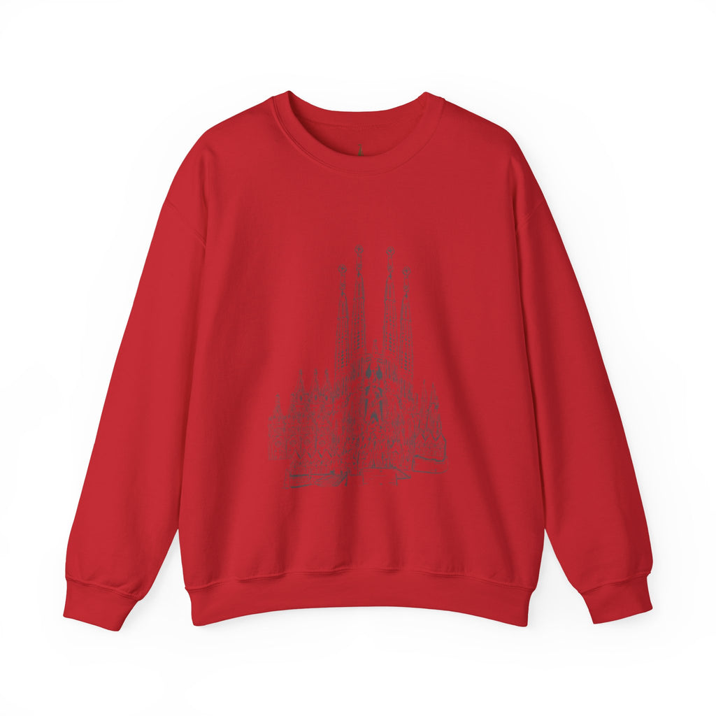 Spain Architectural Crewneck Sweatshirt