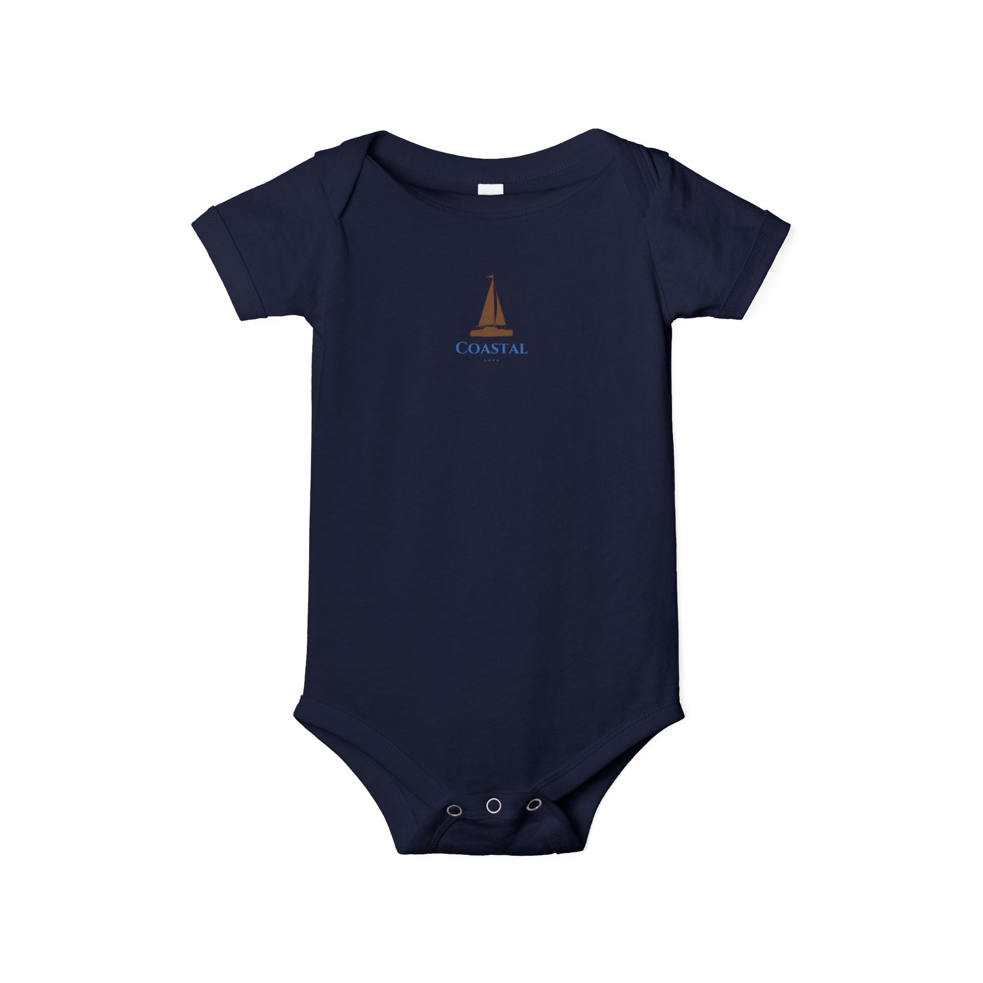 Nautical-Themed Infant Jersey One Piece