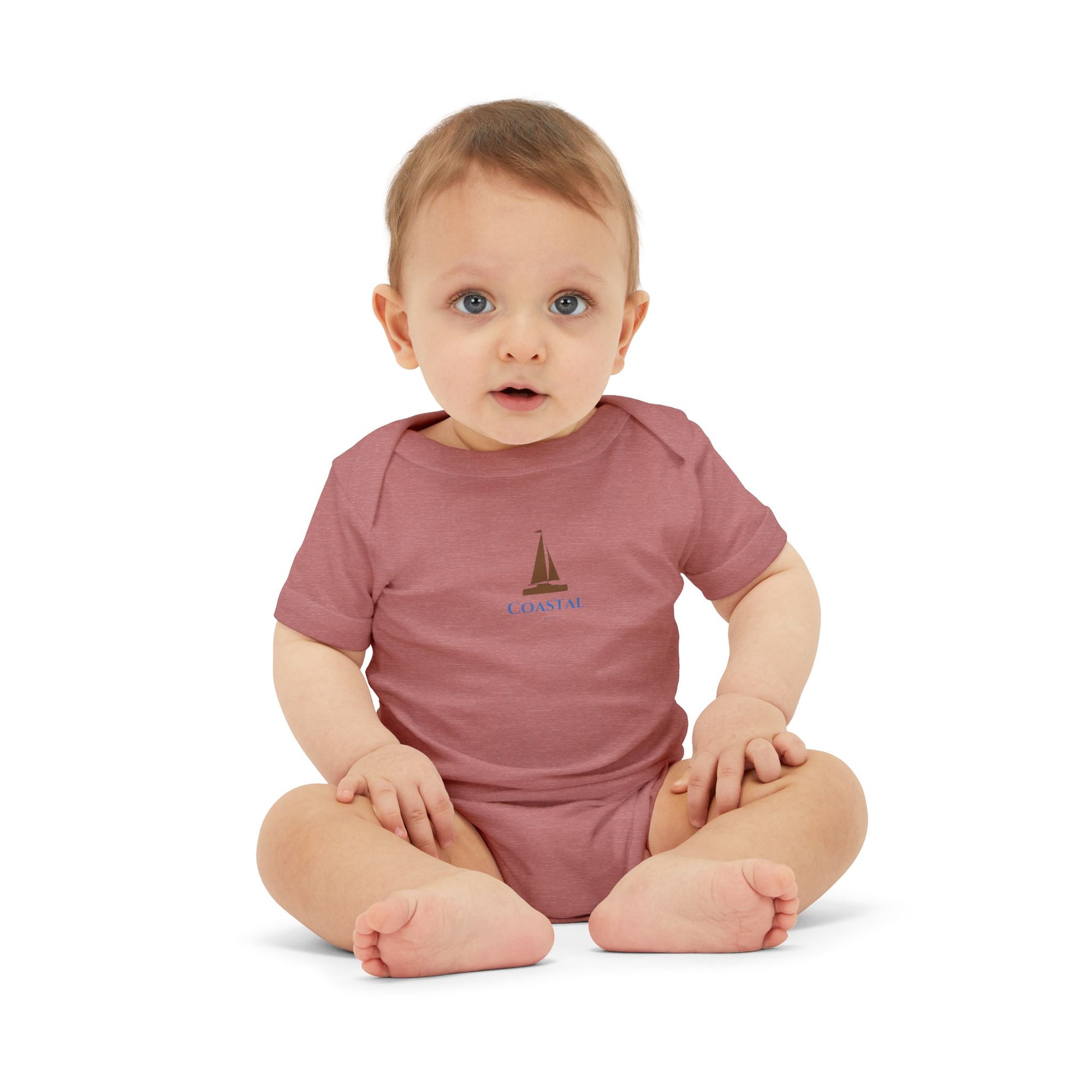 Nautical-Themed Infant Jersey One Piece