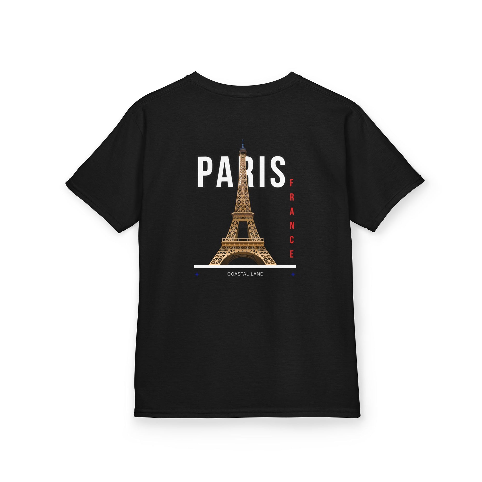 Eiffel Tower Heavy Cotton Kids Tee