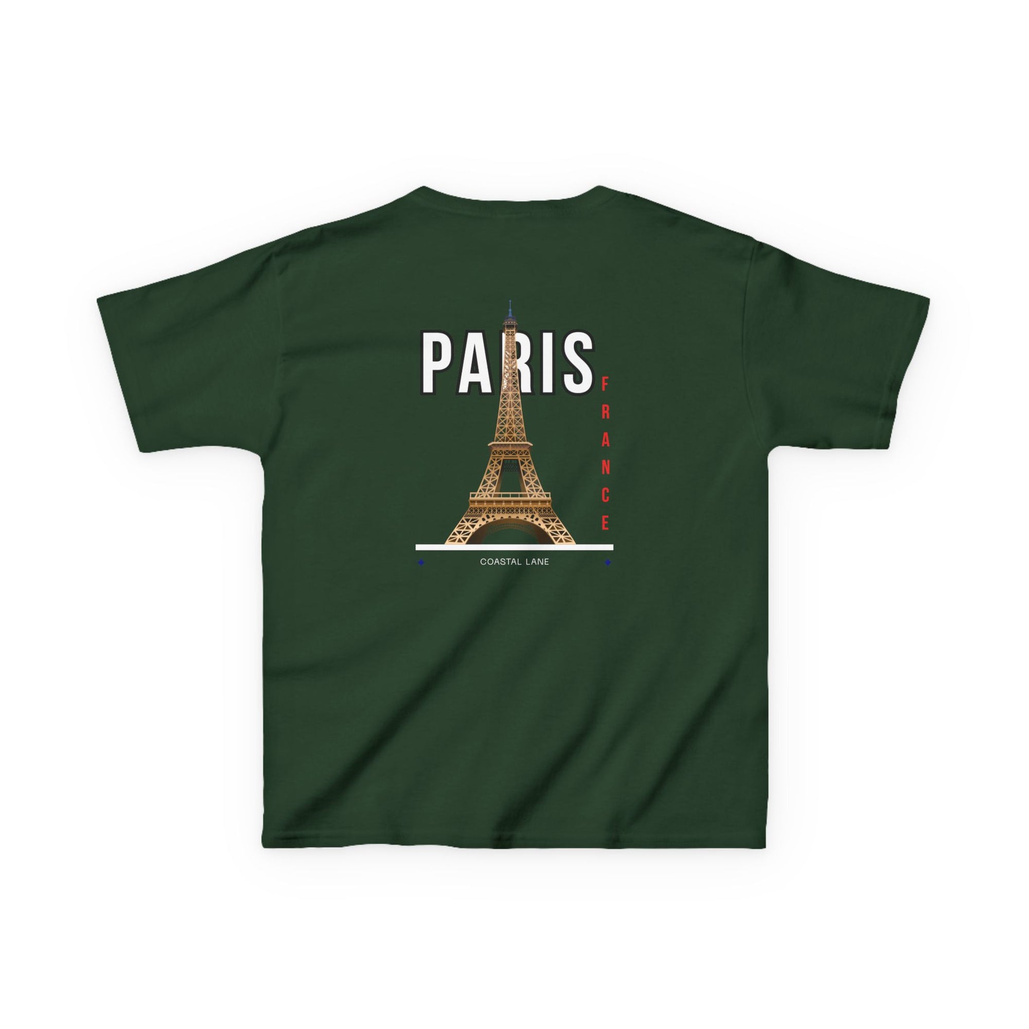 Eiffel Tower Heavy Cotton Kids Tee