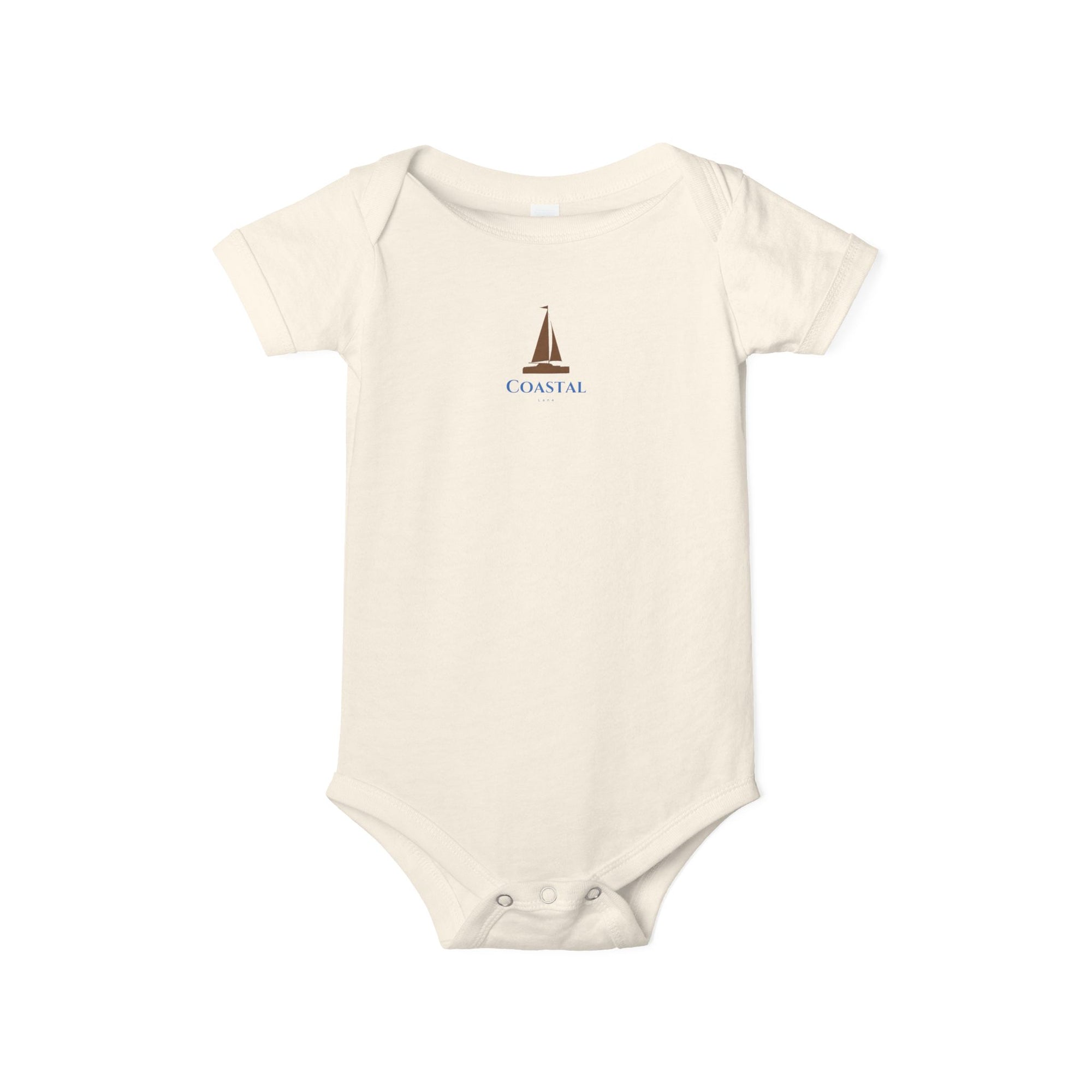 Nautical-Themed Infant Jersey One Piece