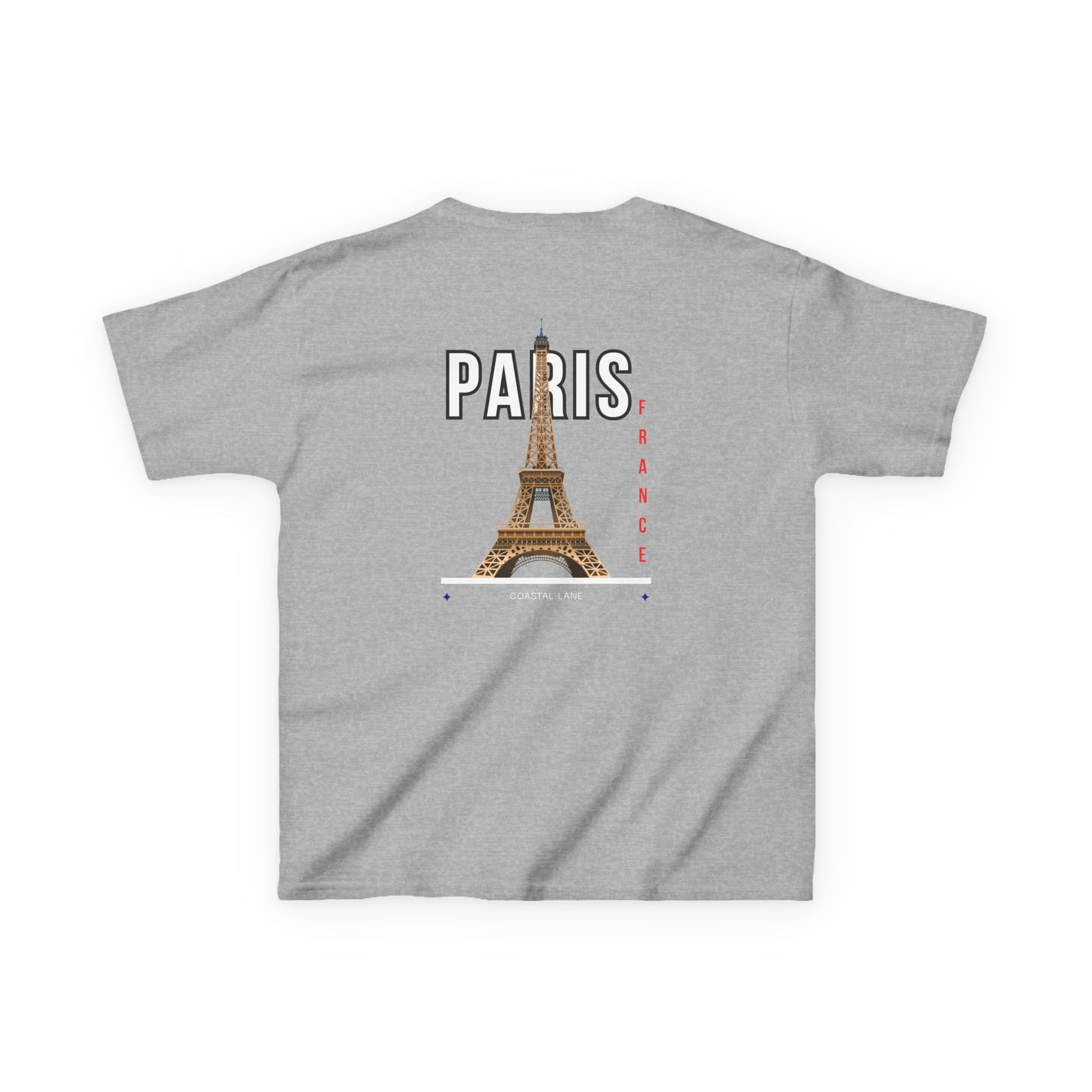 Eiffel Tower Heavy Cotton Kids Tee