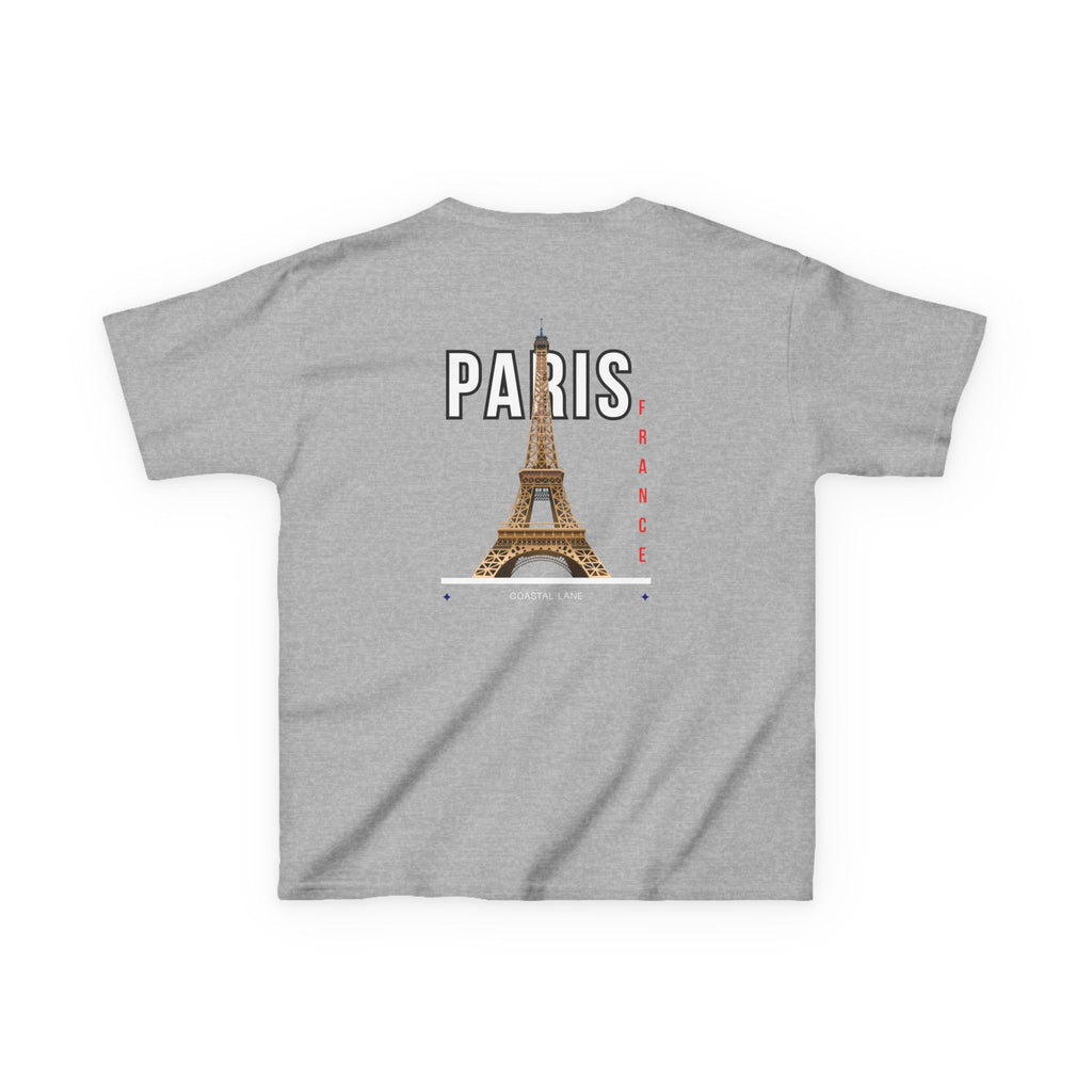Eiffel Tower Heavy Cotton Kids Tee