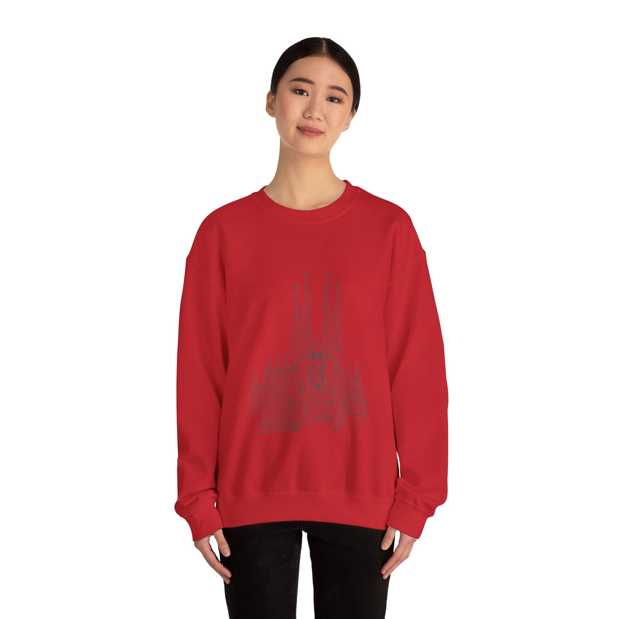 Spain Architectural Crewneck Sweatshirt