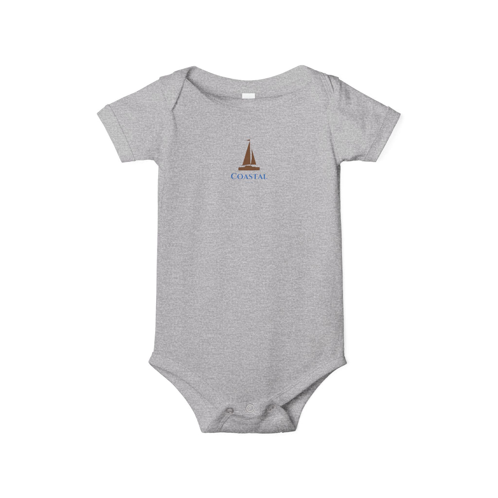 Nautical-Themed Infant Jersey One Piece