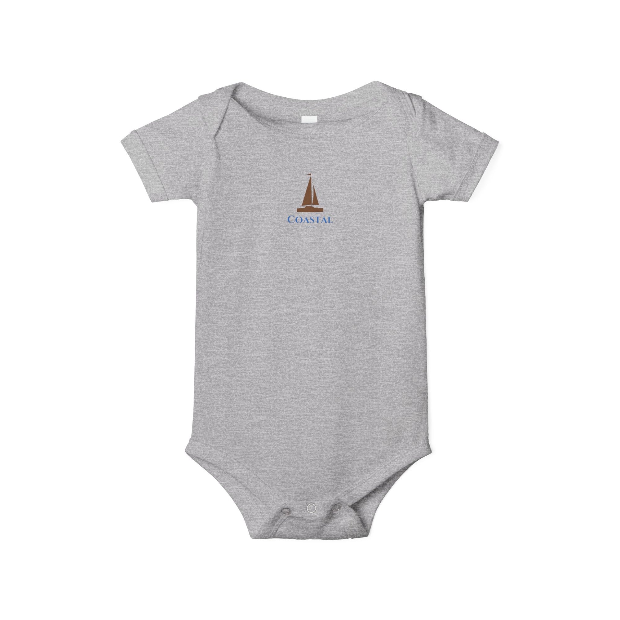 Nautical-Themed Infant Jersey One Piece