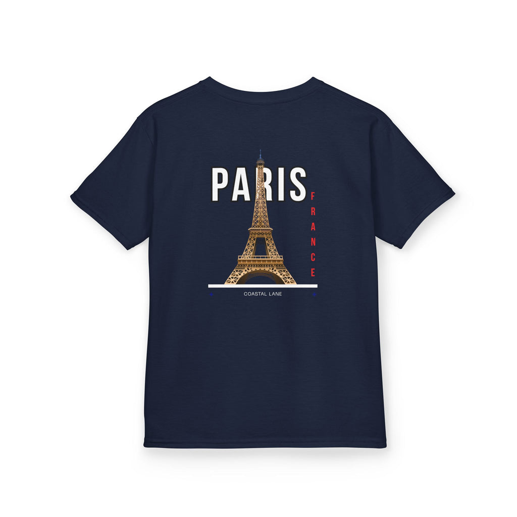 Eiffel Tower Heavy Cotton Kids Tee