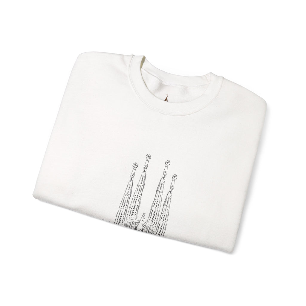 Spain Architectural Crewneck Sweatshirt