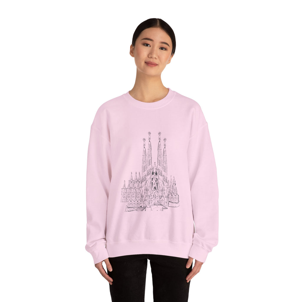 Spain Architectural Crewneck Sweatshirt