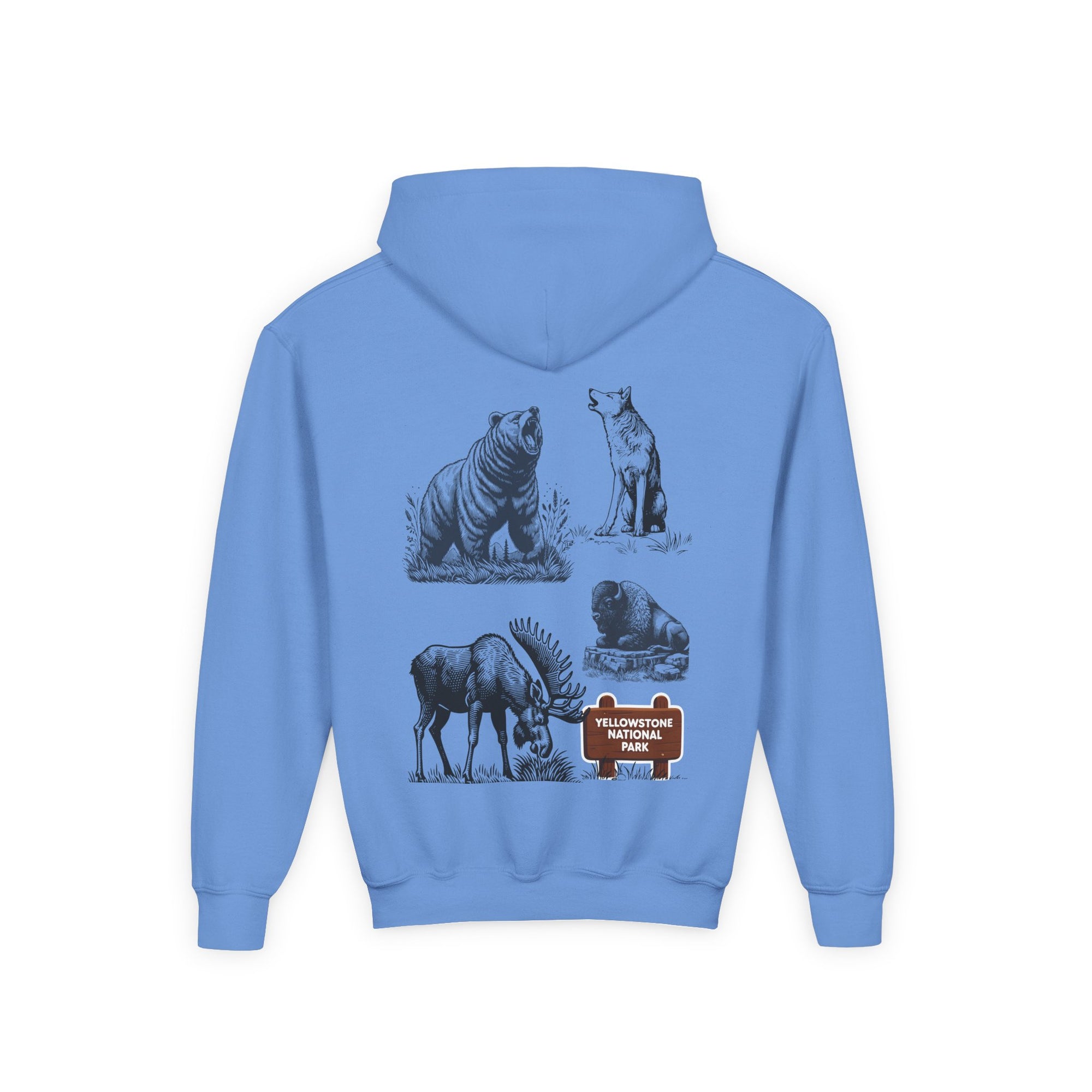 Yellowstone National Park Youth Graphic Hoodie