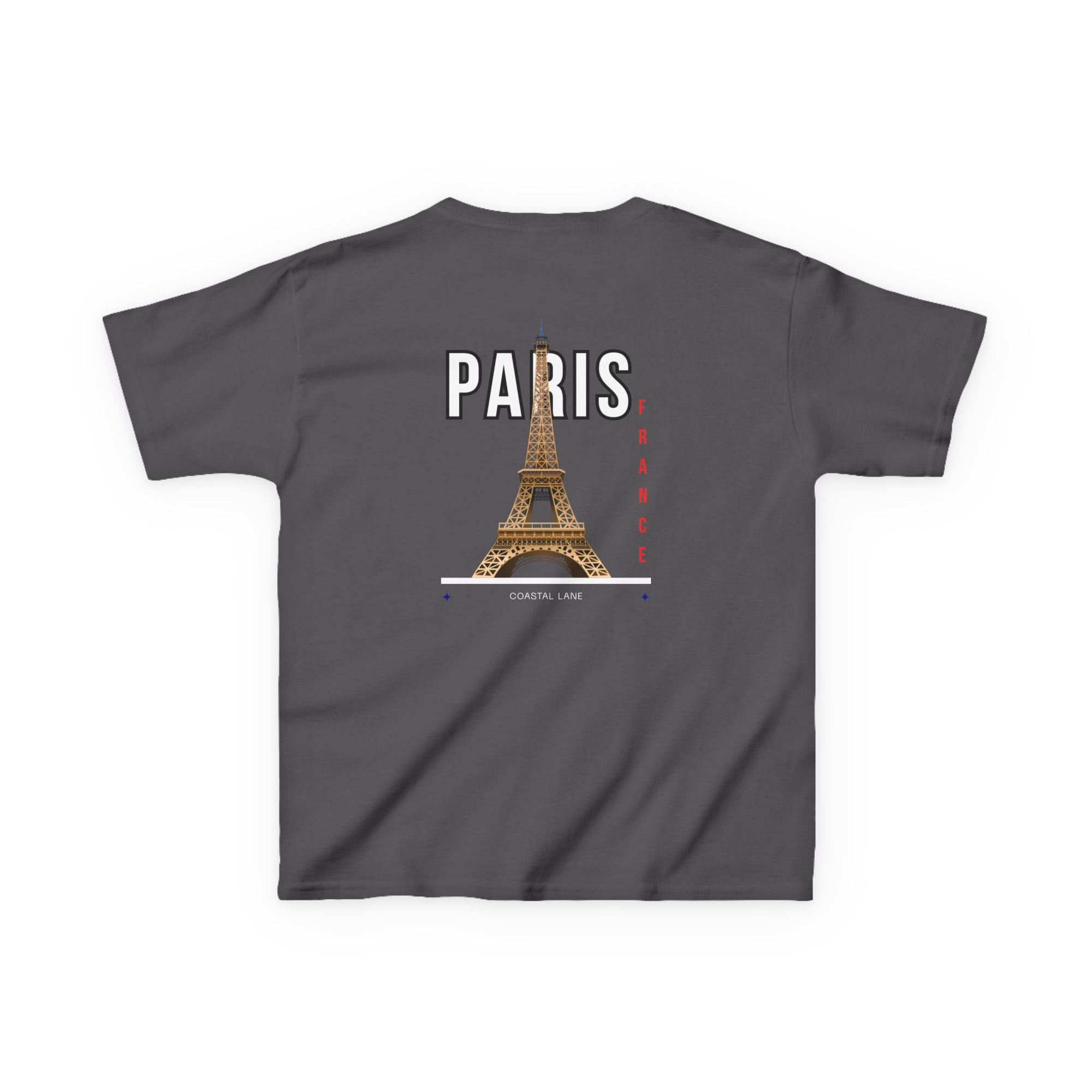 Eiffel Tower Heavy Cotton Kids Tee