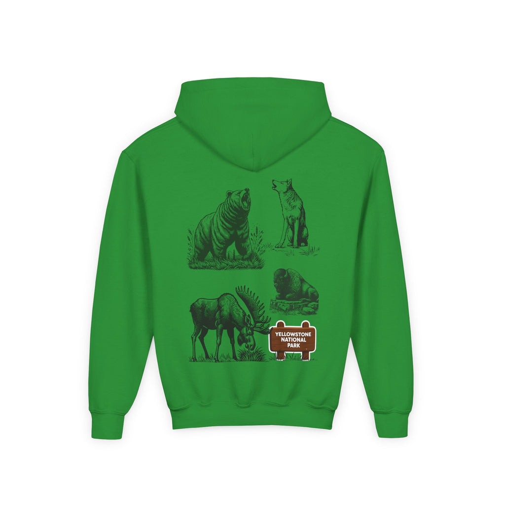 Yellowstone National Park Youth Graphic Hoodie