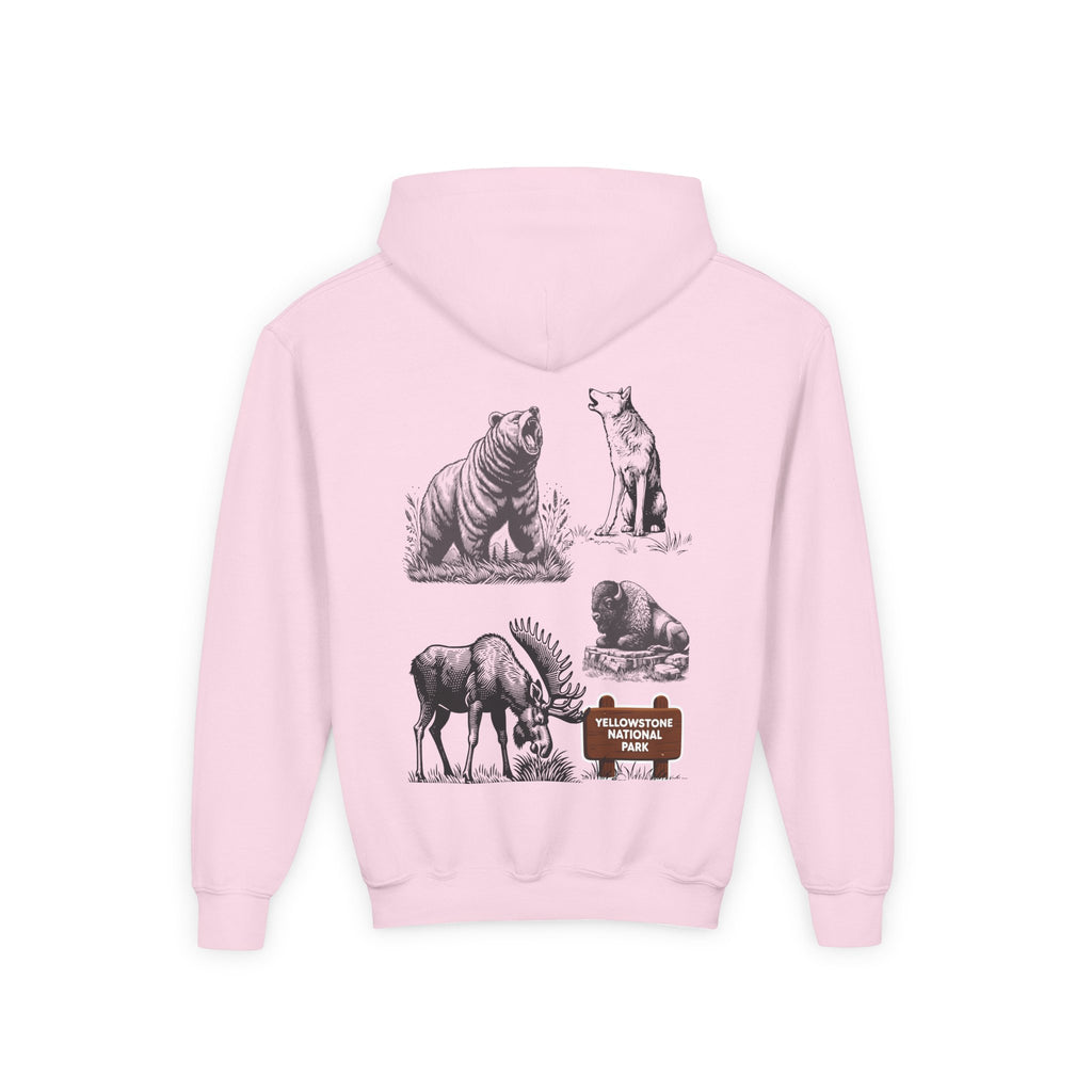Yellowstone National Park Youth Graphic Hoodie
