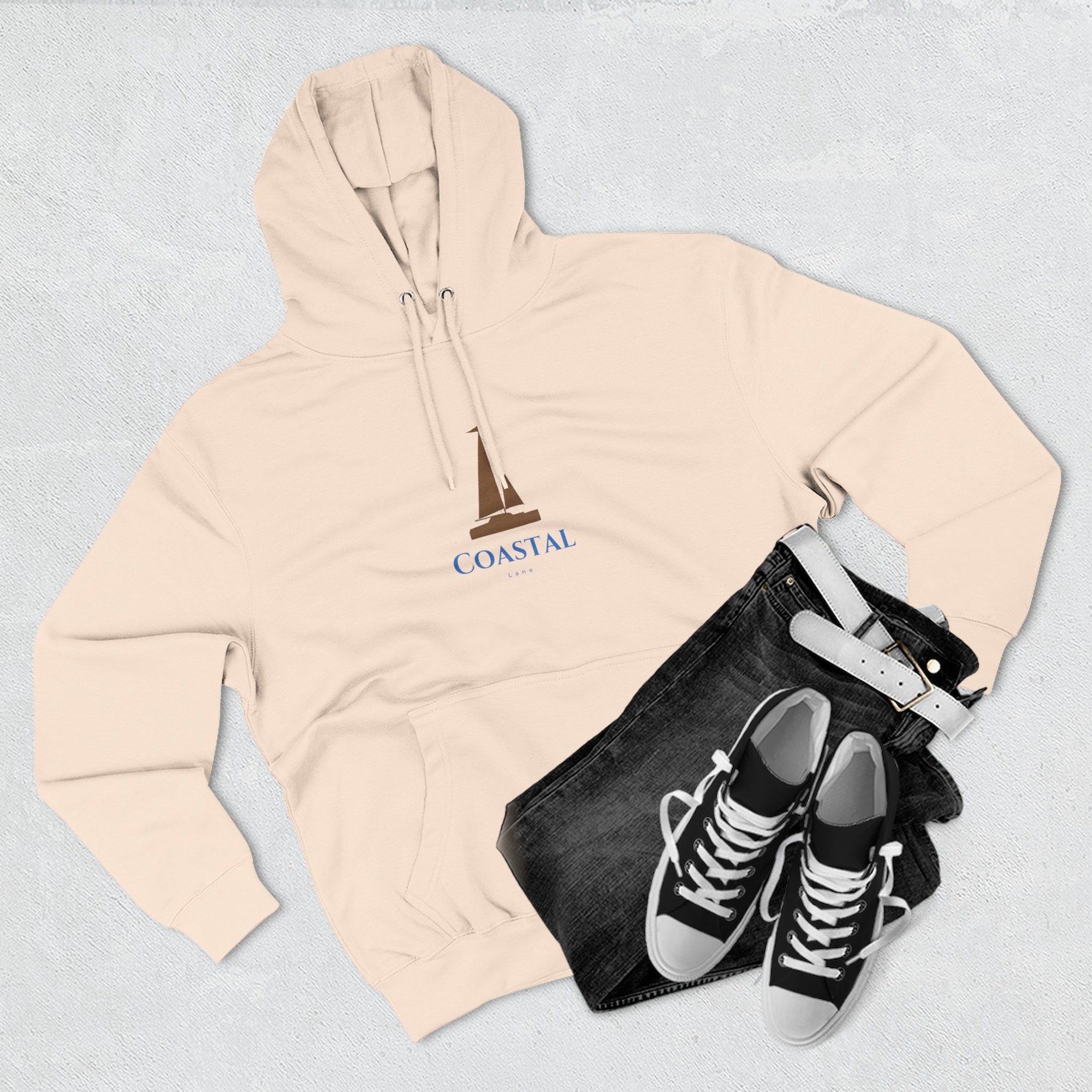 Dubai Graphic Three-Panel Fleece Hoodie
