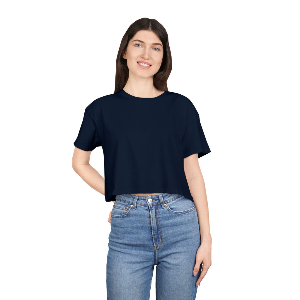Women's Crop Tee with The Great Wall