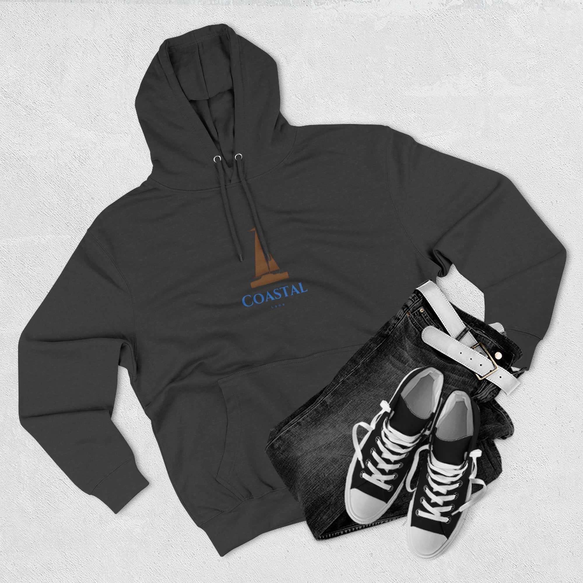 Dubai Graphic Three-Panel Fleece Hoodie