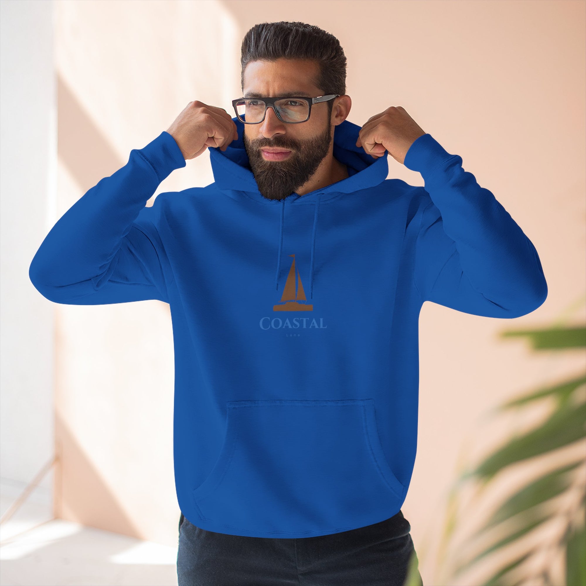 Dubai Graphic Three-Panel Fleece Hoodie