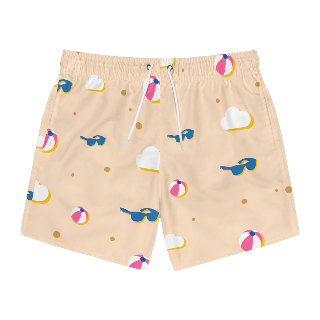 Beachy Swim Trunks