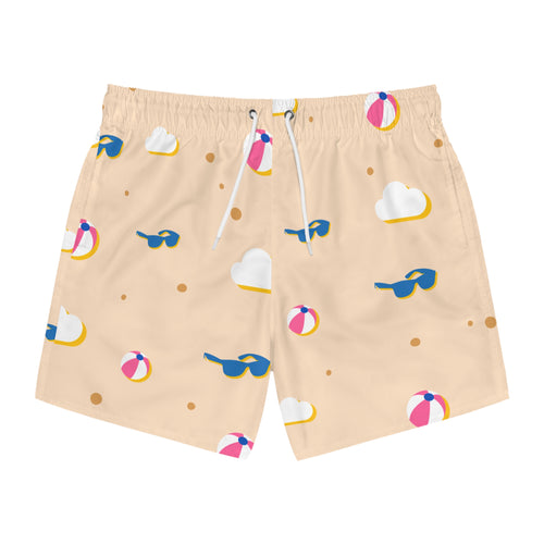 Beachy Swim Trunks