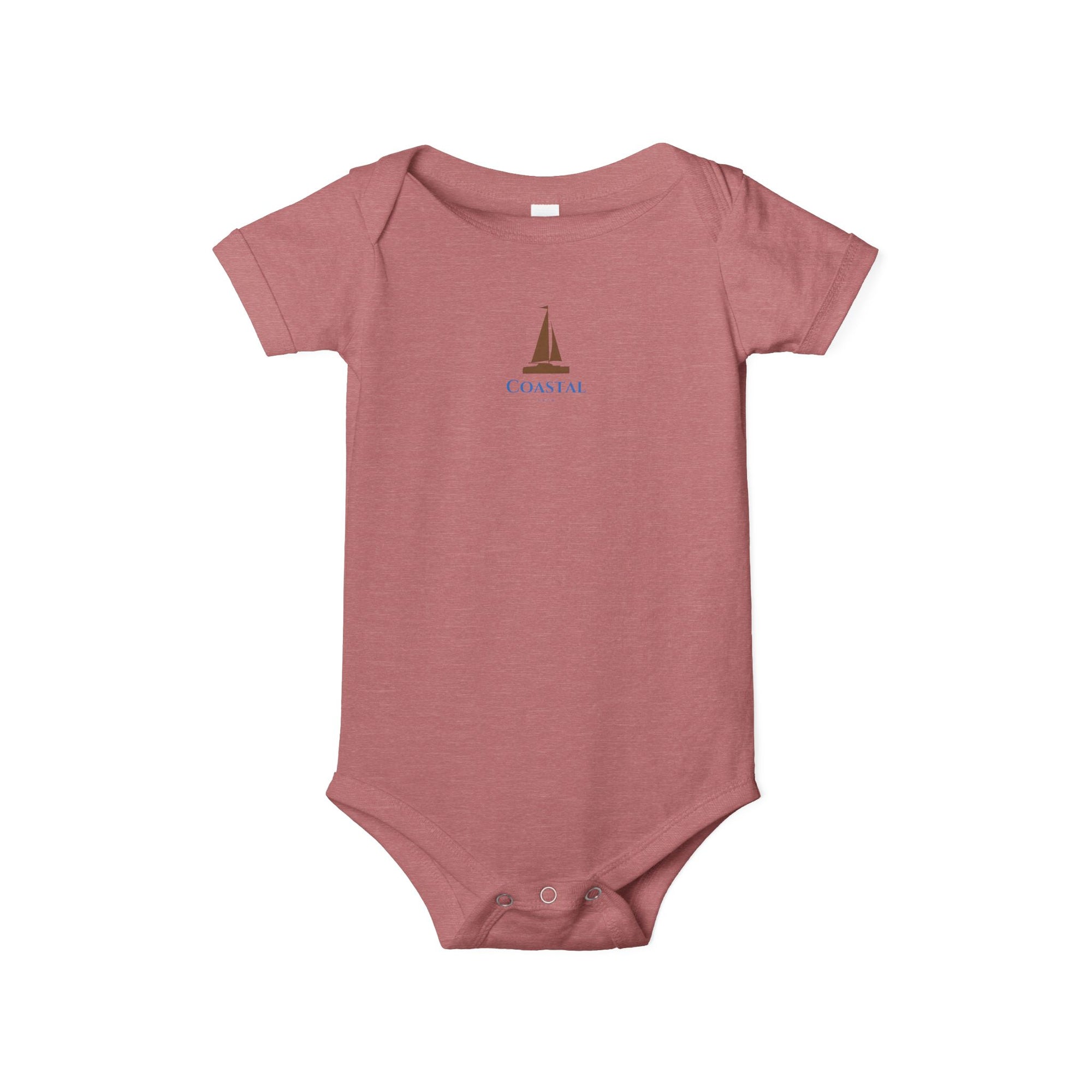 Nautical-Themed Infant Jersey One Piece