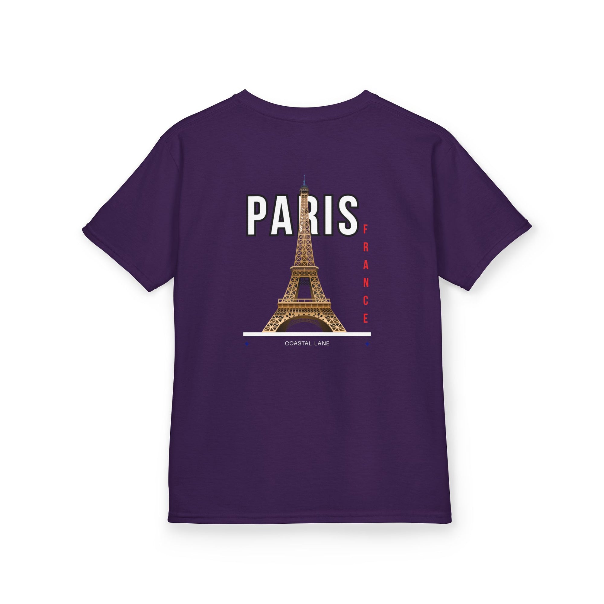 Eiffel Tower Heavy Cotton Kids Tee