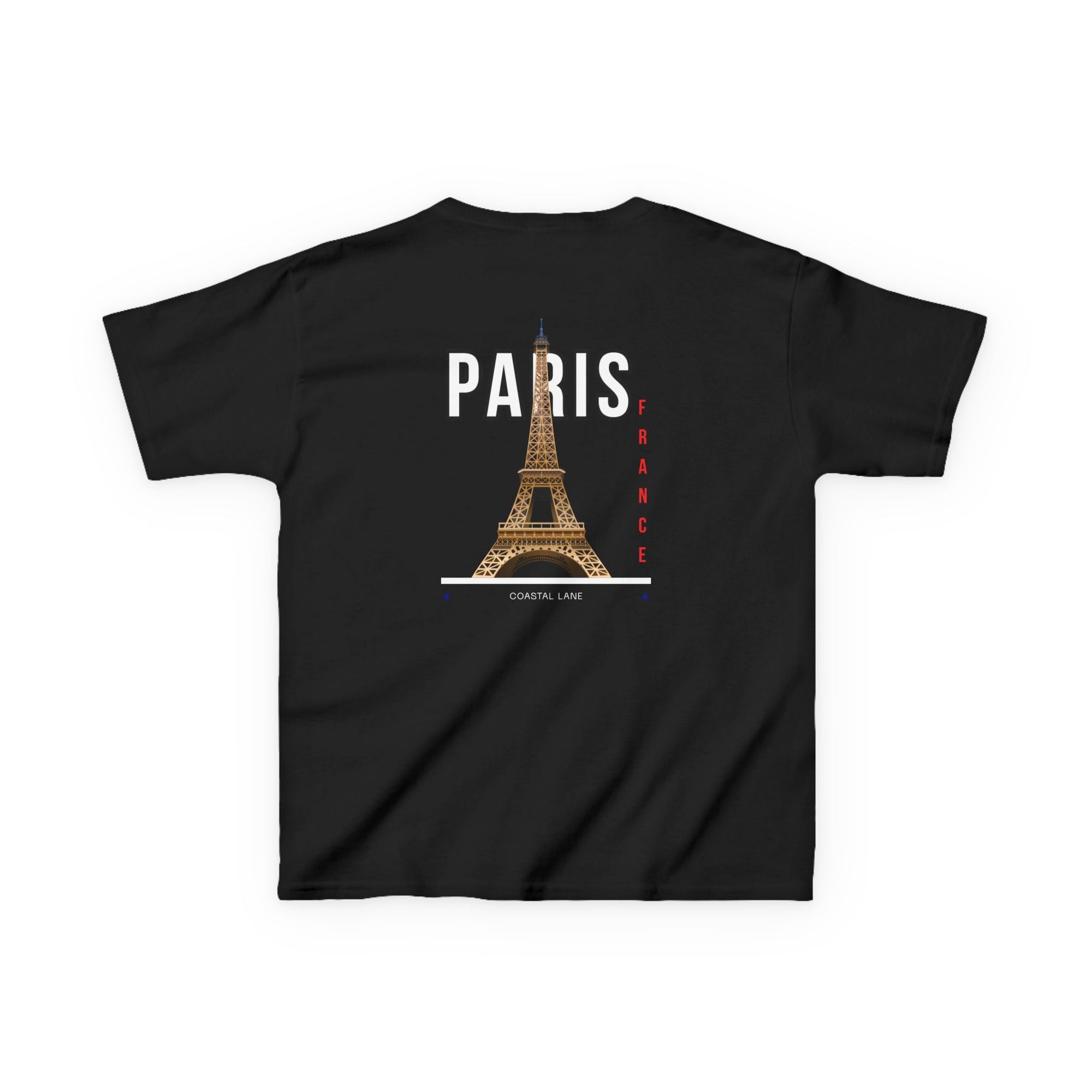 Eiffel Tower Heavy Cotton Kids Tee