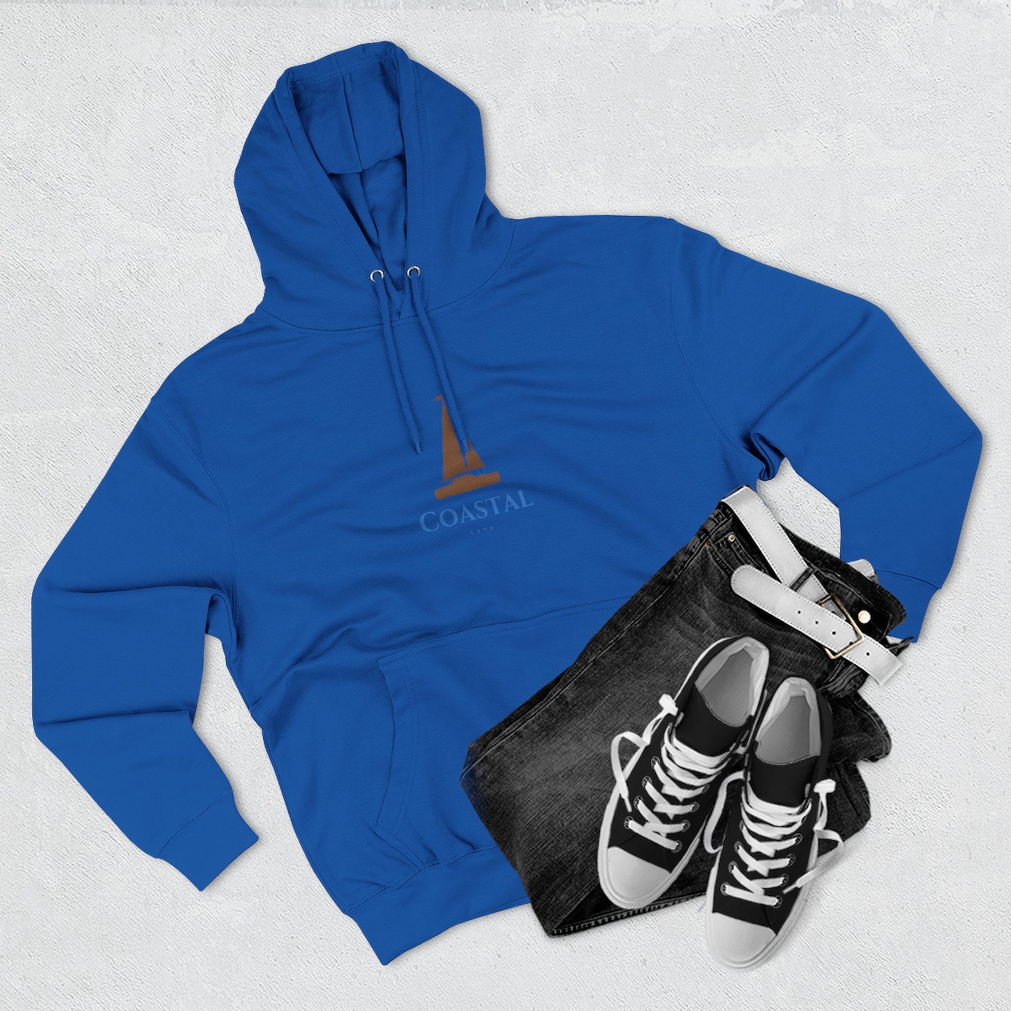 Dubai Graphic Three-Panel Fleece Hoodie